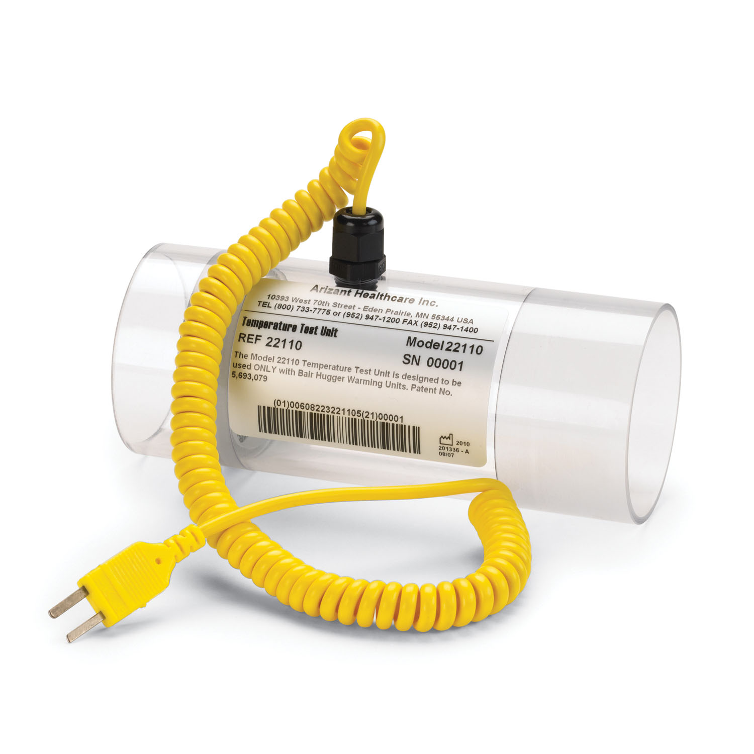 SOLVENTUM BAIR HUGGER™ WARMING UNIT PARTS & ACCESSORIES 800 Series Warming Unit Calibration Test Kit (Continental US+HI Only) Solventum Corporation 90055