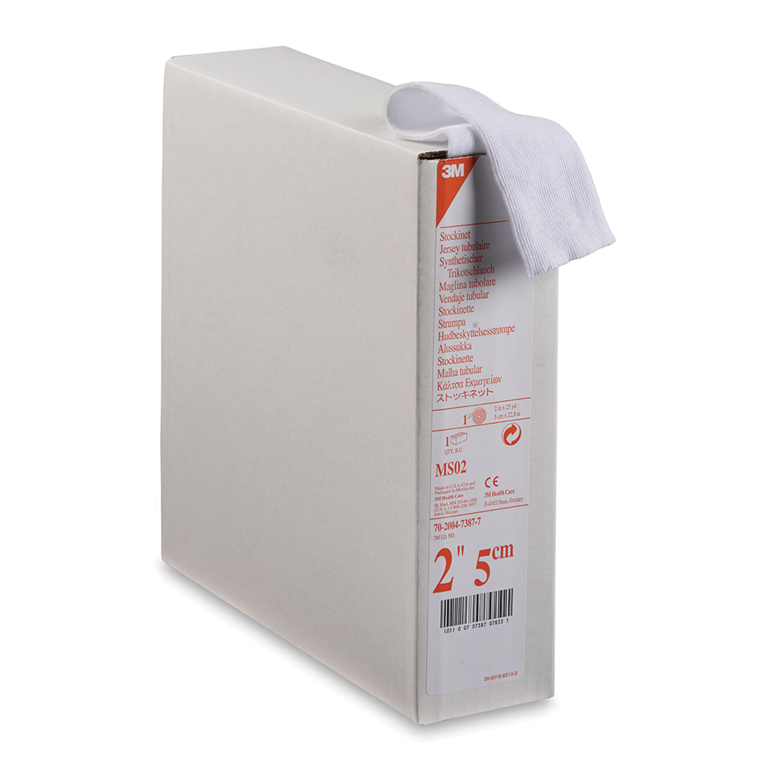 SOLVENTUM SYNTHETIC CAST STOCKINET Synthetic Cast Stockinet, 2" (Continental US+HI Only) Solventum Corporation MS02