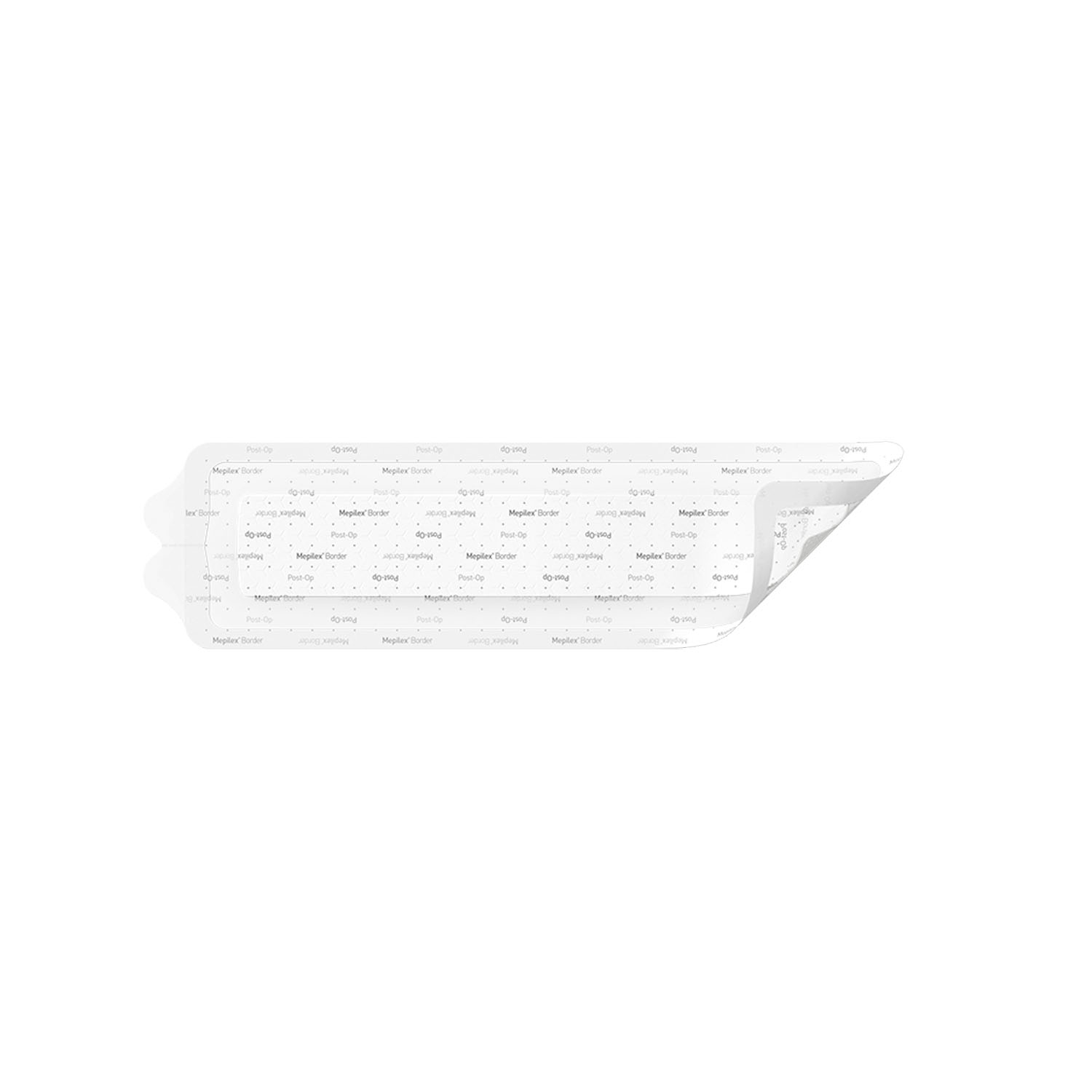 MOLNLYCKE MEPILEX® BORDER POST-OP ADVANCED DRESSINGS Mepilex Border Post Op Advanced Dressings, 10cm x 35cm, 5/bx, 10 bx/cs (US Only) Molnlycke Health Care US, LLC 496650