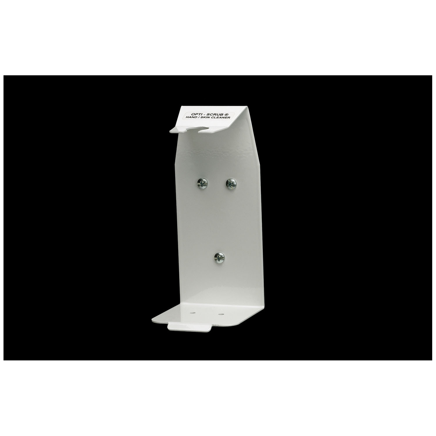 MICRO-SCIENTIFIC OPTI-SCRUB® NR HAND & SKIN SANITIZER Accessories:  Wall Mount Bracket For 18 oz Bottle (US Only) (To Be DISCONTINUED) Micro-Scientific, USA OSWB-001