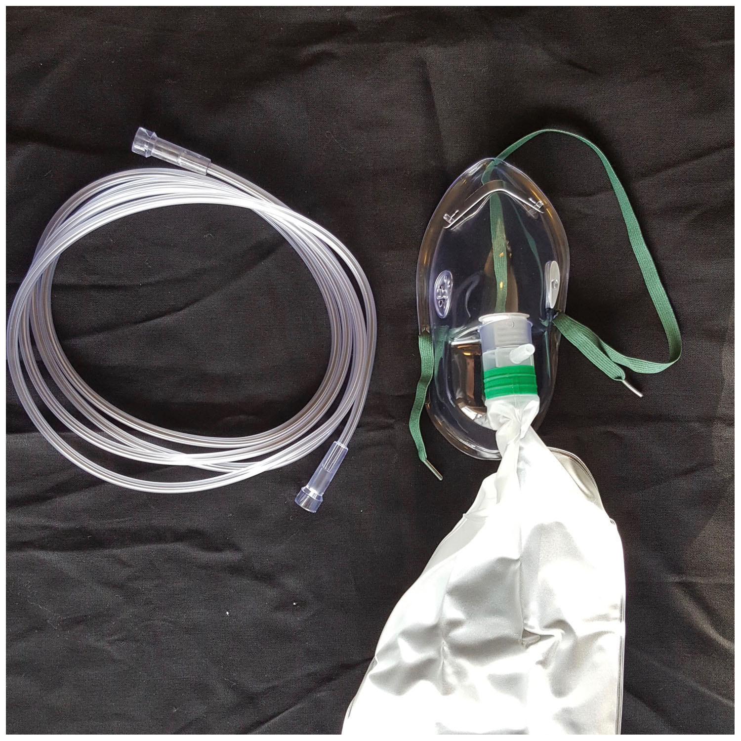 MED-TECH OXYGEN MASKS Oxygen Mask, Partial Non-Rebreather w/bag, Adult, Elongated, 7' Star Tubing, 50/cs (40 cs/plt) (Rx - A Valid Medical Device License at Time of Purchase is Required for this Item) (US Only, Excluding IN and ND) (Item is Non-Returnable) Med-Tech Resource, LLC MTR-25059