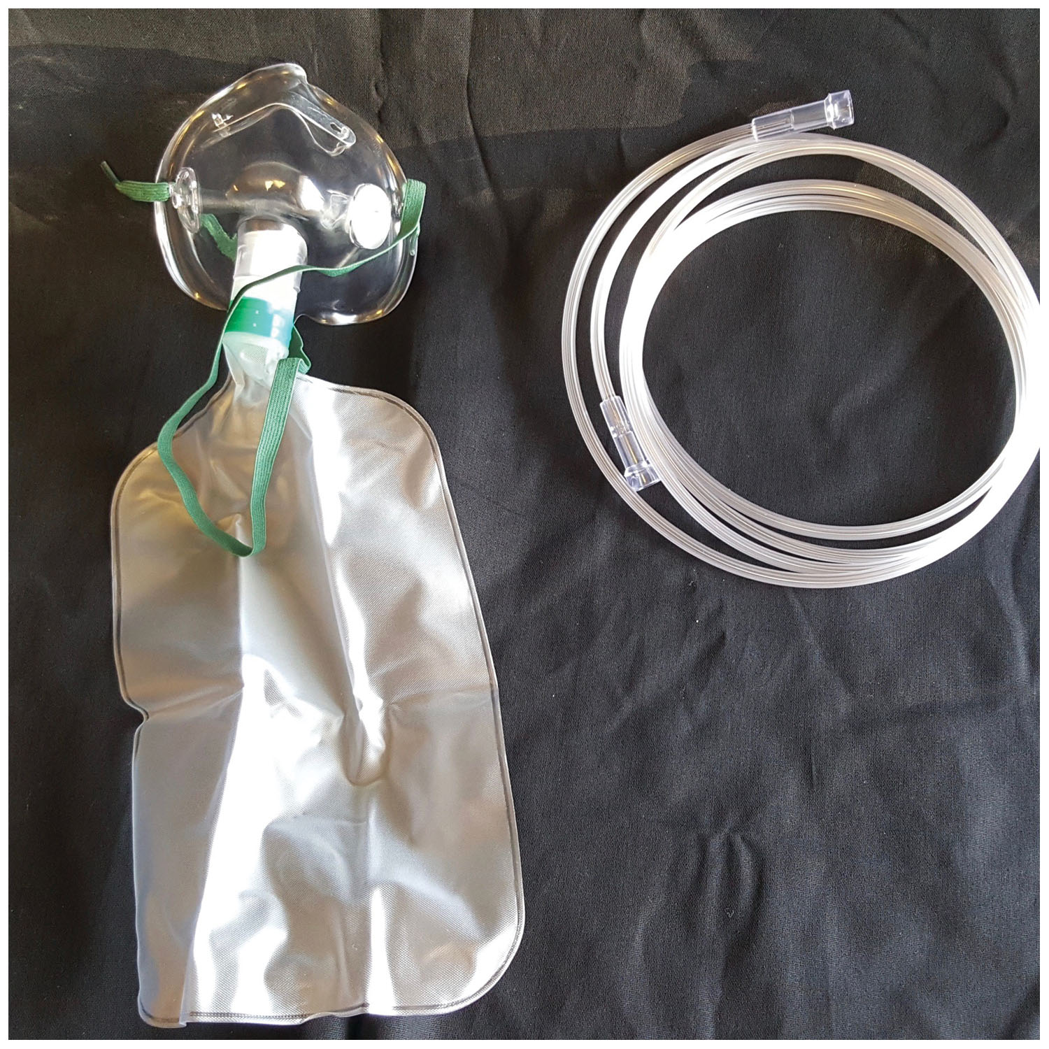 MED-TECH OXYGEN MASKS Oxygen Mask, Partial Non-Rebreather w/bag, Adult, Standard, 7' Star Tubing, 50/cs (Rx - A Valid Medical Device License at Time of Purchase is Required for this Item) (US Only, Excluding IN and ND) (Item is Non-Returnable) Med-Tech Resource, LLC MTR-25159