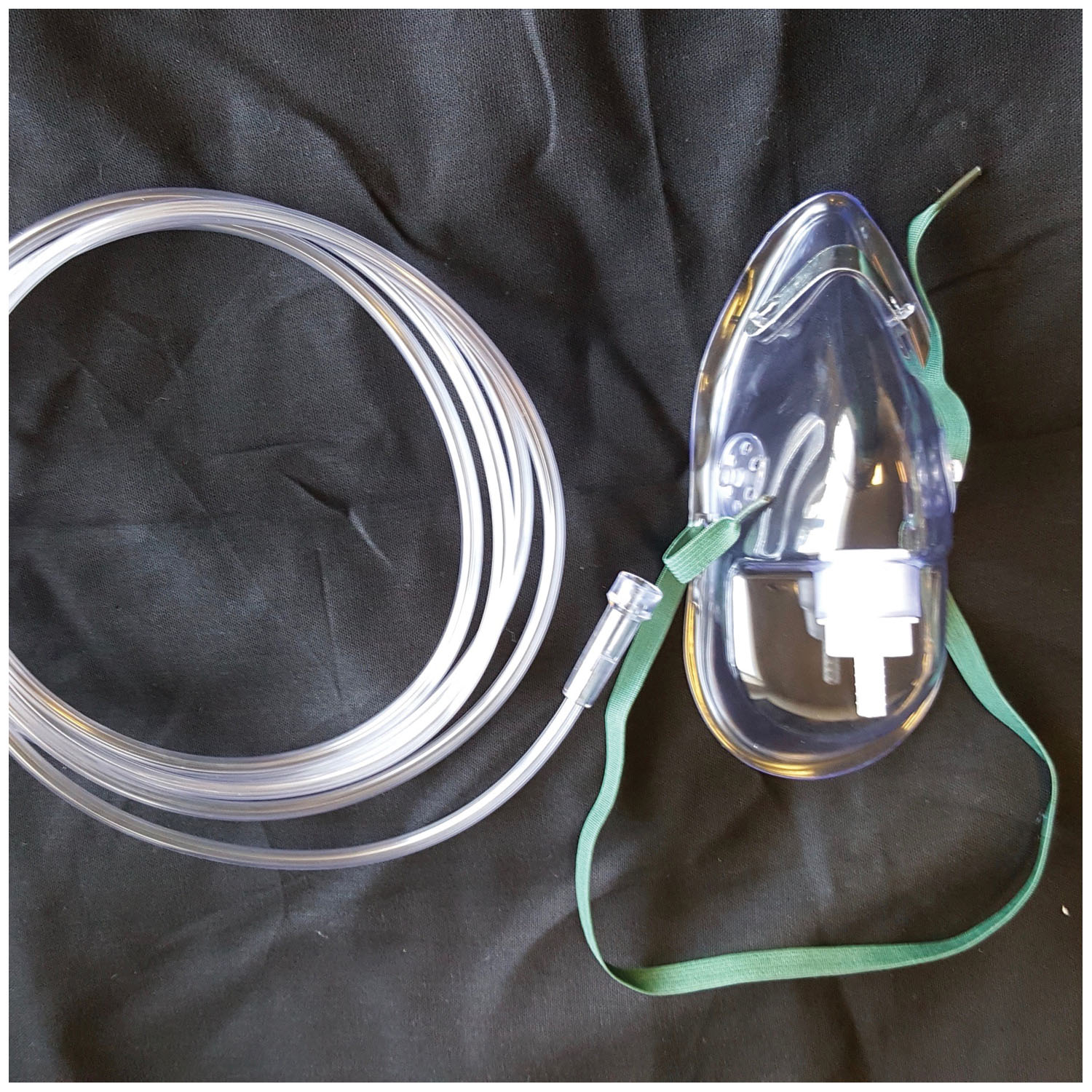 MED-TECH OXYGEN MASKS Oxygen Mask, Simple, Medium Concentration, Adult, Elongated, 7' Star Tubing, 50/cs (40 cs/plt) Med-Tech Resource, LLC MTR-26041