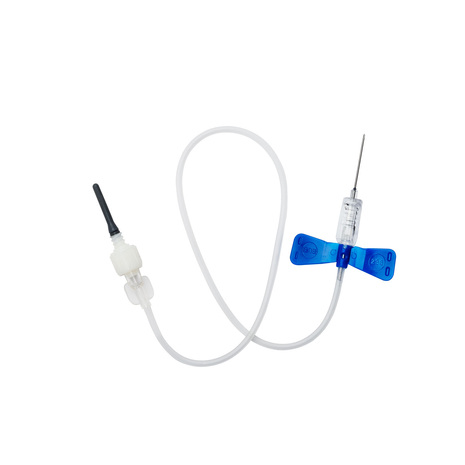 MYCO RELI® SAFETY BLOOD COLLECTION Safety Blood Collection Kit, 23G x ¾", 7.4" Tube, Blue, No Tube Holder, Latex-Free (LF), Sterile, 100/bx (US Only) Myco Medical GSBCS23G-7