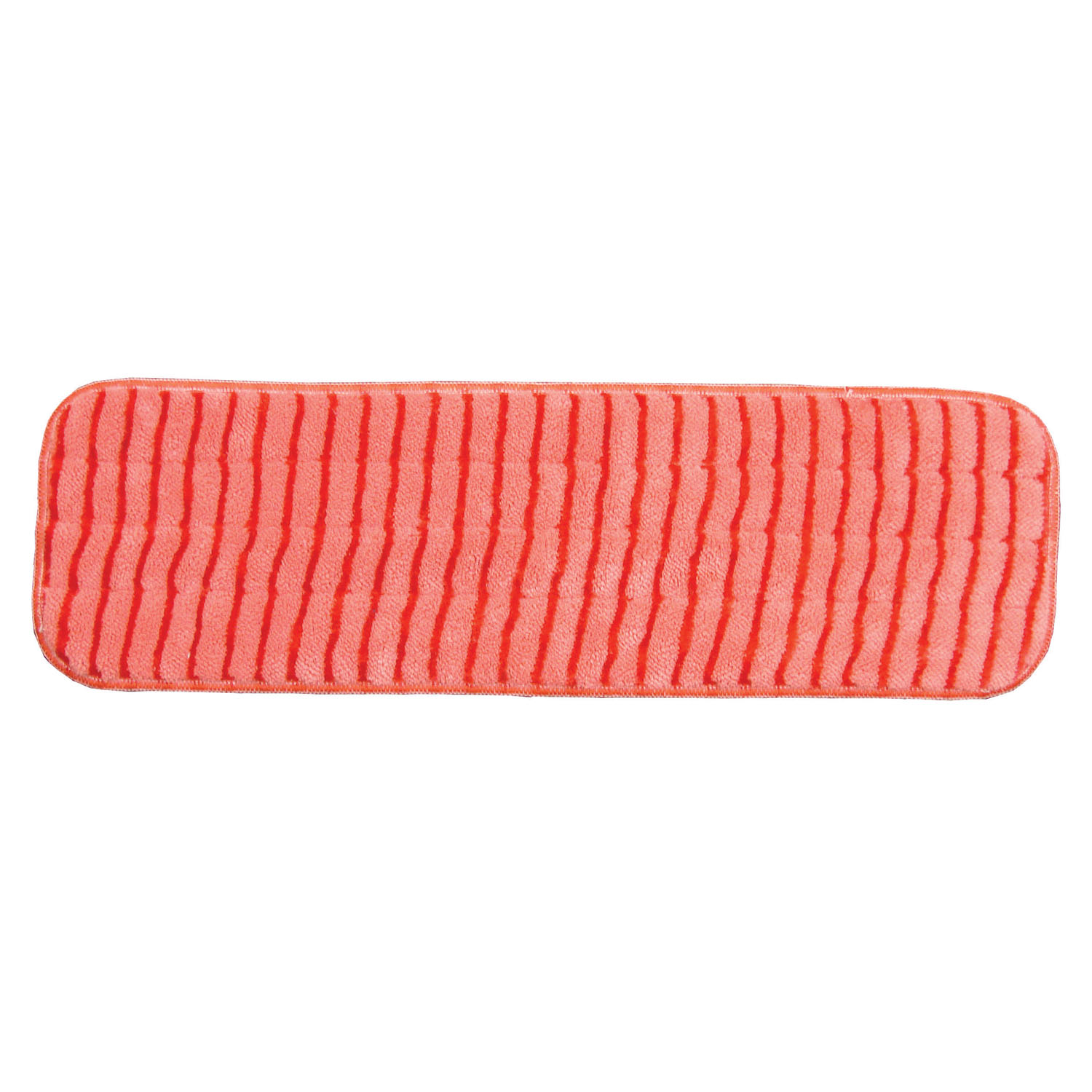 PRO ADVANTAGE® WET AND FINISH MOPS Mop Pad, Ultra Aggressor Red Microfiber, 5" x 18", (DROP SHIP ONLY from Golden Star, Inc. - $100 minimum order for prepaid freight outside the Continental U.S., $100 dollar minimum order inside the Continental U.S.) Pro Advantage P125318
