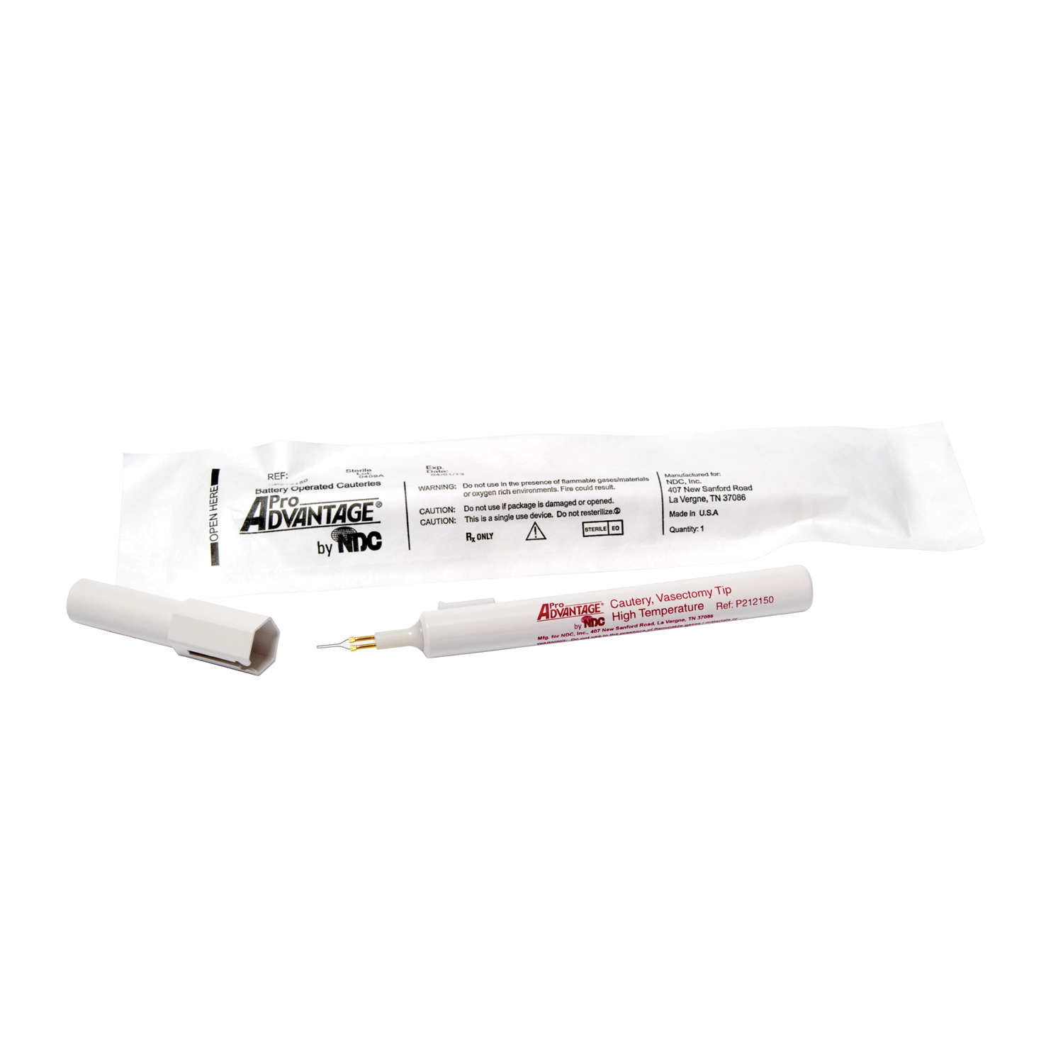PRO ADVANTAGE® NON-STERILE CAUTERIES Cautery, High-Tempurature, Elongated Tip, Non-Sterile, Disposable, 10ea/bx (Item on Manufacturer Backorder. Inventory Limited when made Available. Expected Release Date to be Mid September 2024) Pro Advantage P212150