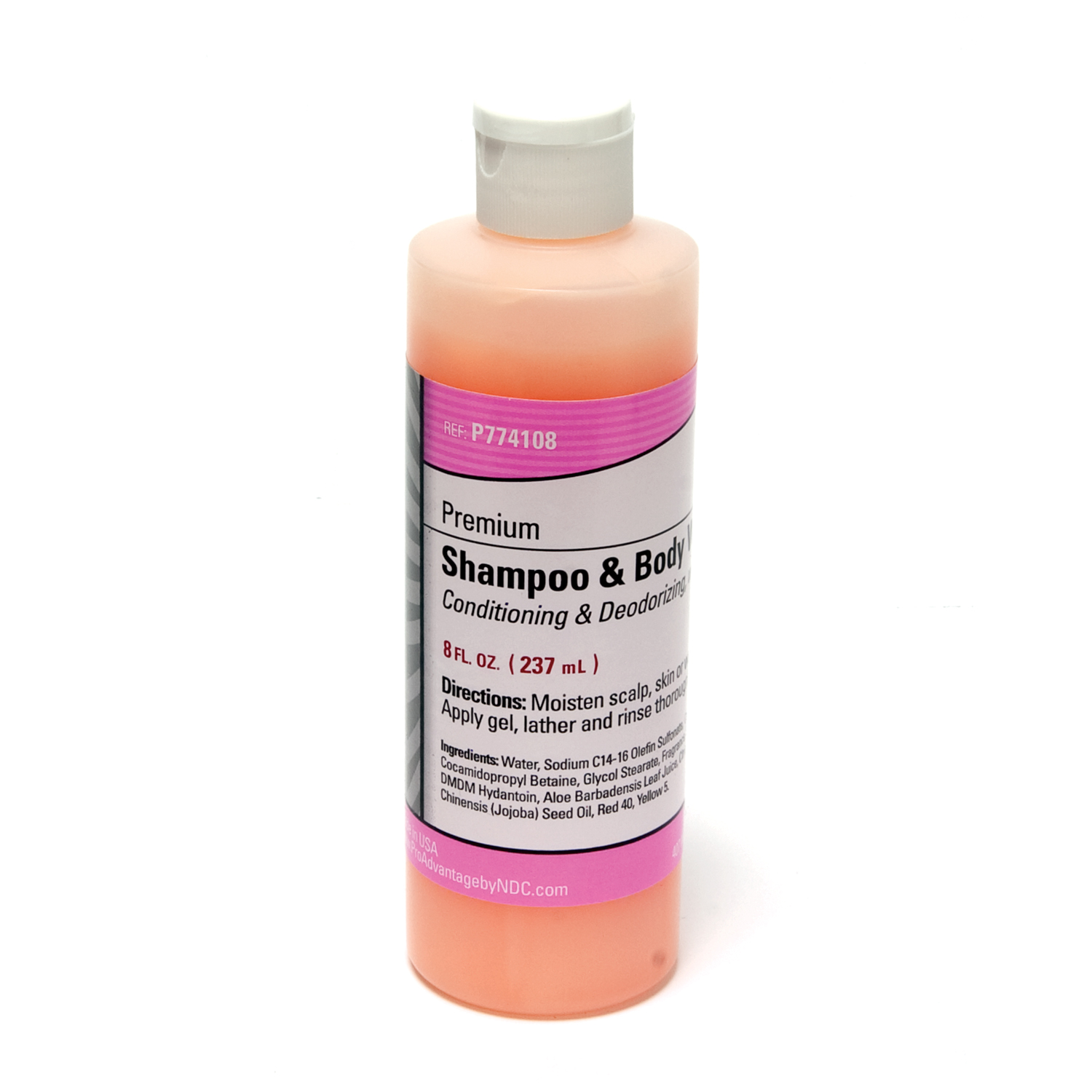 PRO ADVANTAGE® PREMIUM ALL-IN-ONE SHAMPOO & BODY WASH Premium Shampoo & Body Wash, 8 oz Bottle, Flip Top Cap, 48/cs (48 cs/plt) Pro Advantage P774108