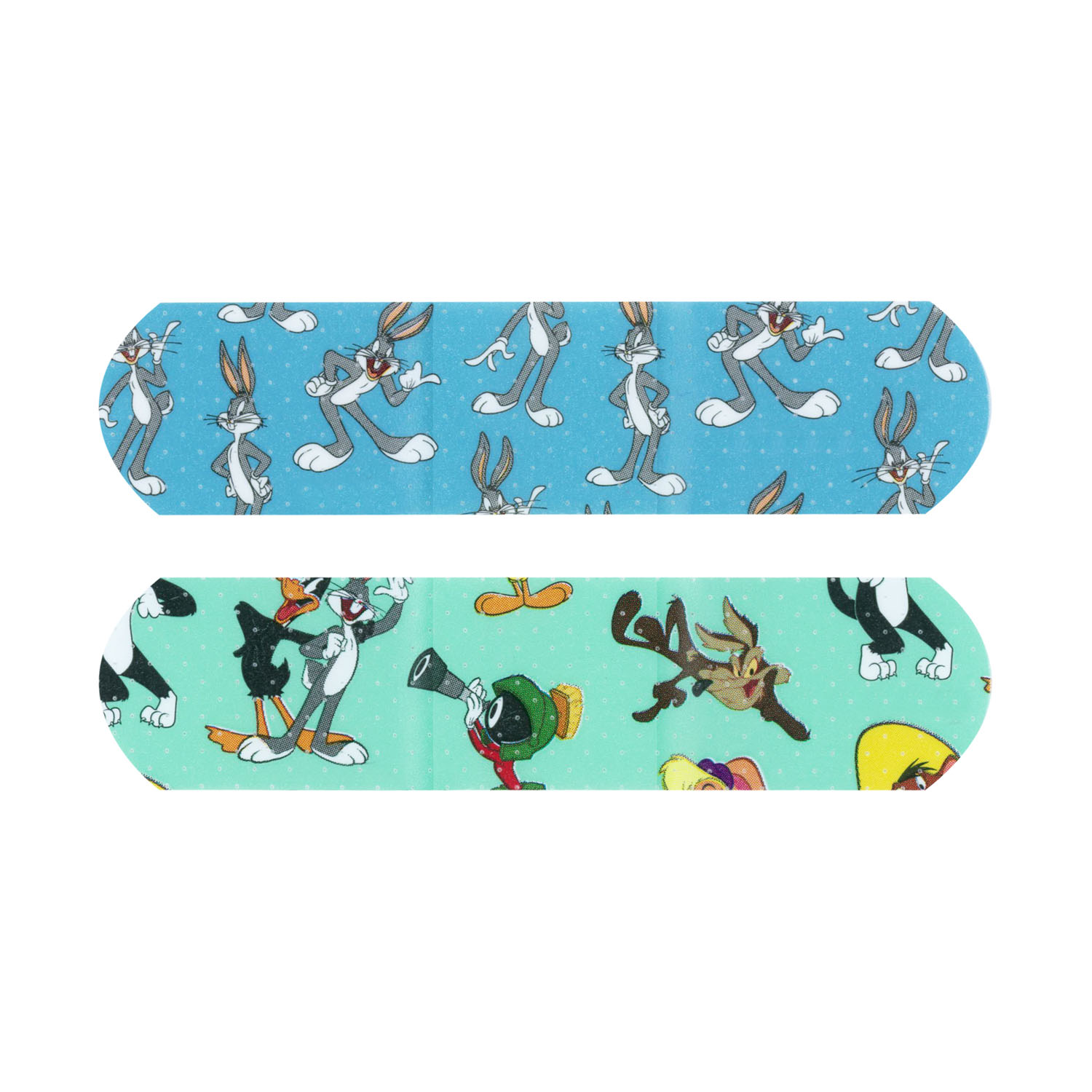 DUKAL CHILDREN‘S CHARACTER ADHESIVE BANDAGES Stat Strip® Adhesive Bandage, Looney Tunes™ Assortment Bugs Bunny™ Characters, ¾" x 3", Stat Strip®, 100/bx, 12 bx/cs (Item is not authorized to be sold in any direct-to-consumer platform or retail space which includes, but is not limited to, Amazon, Walmart, or any other platform or store that is considered retail) Dukal Corporation 1085737