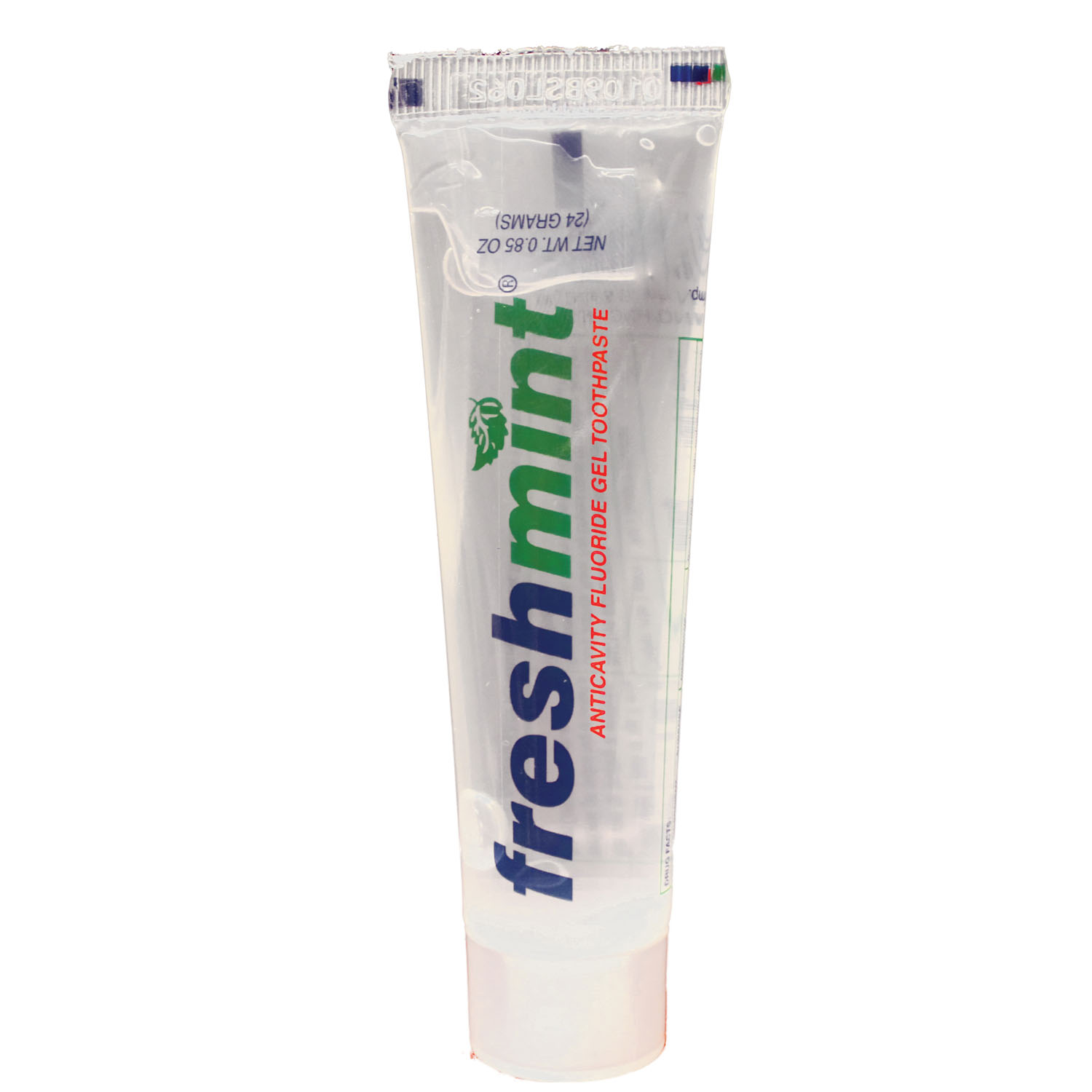 NEW WORLD IMPORTS FRESHMINT® CLEAR GEL TOOTHPASTE Anticavity Fluoride Gel Toothpaste, .85 oz, 144/bx, 5 bx/cs (Not Available for sale into Canada) New World Imports CG85