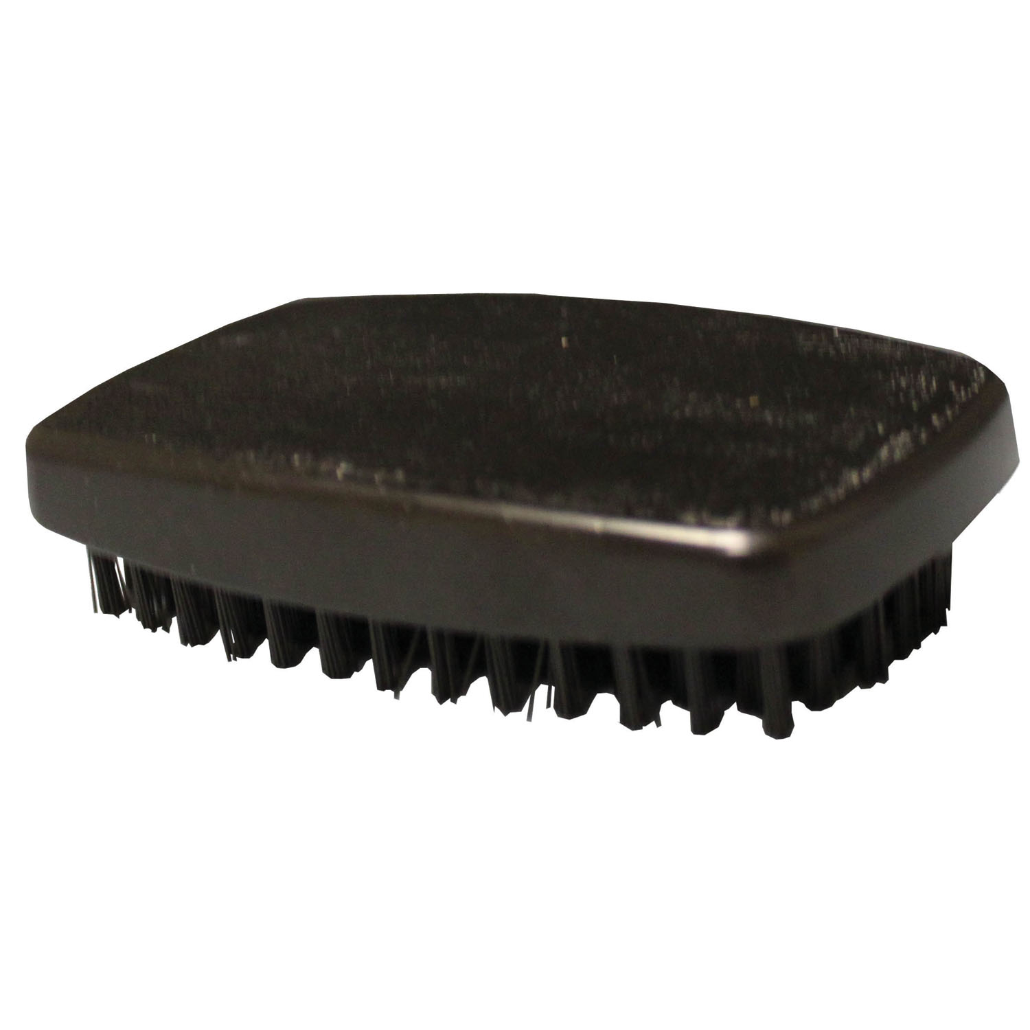 NEW WORLD IMPORTS HAIRBRUSH Block Handle Hairbrush (Military Style), Black, Nylon Bristles, 12/bx, 24bx/cs New World Imports CLUB