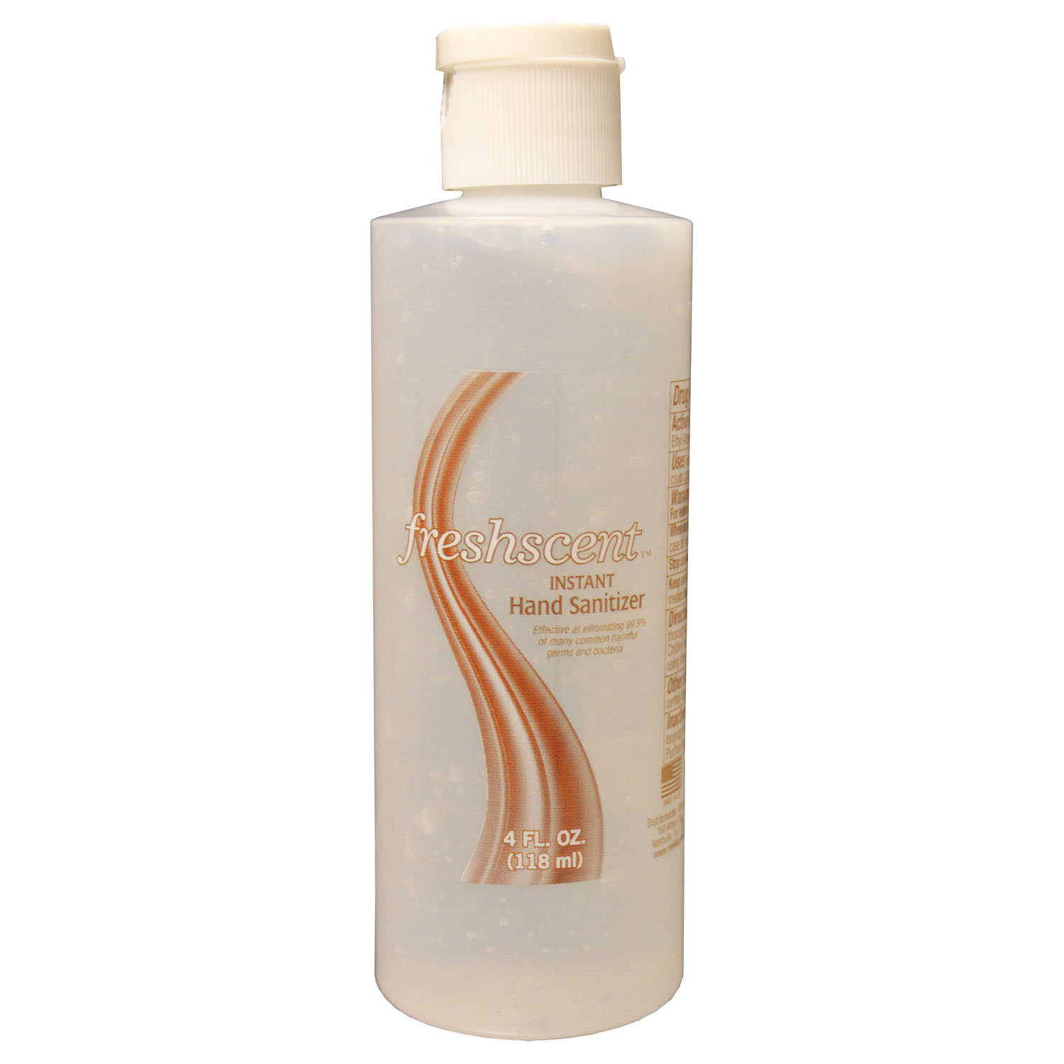NEW WORLD IMPORTS FRESHSCENT™ HAND SANITIZER Hand Sanitizer, 4 oz, 60/cs (70 cs/plt) (Made in USA) (Not Available for sale into Canada) (Item is considered HAZMAT and cannot ship via Air or to AK, GU, HI, MP, PR, VI) (Product available at this price while supplies last – subject to change when current supply is depleted) New World Imports HS4