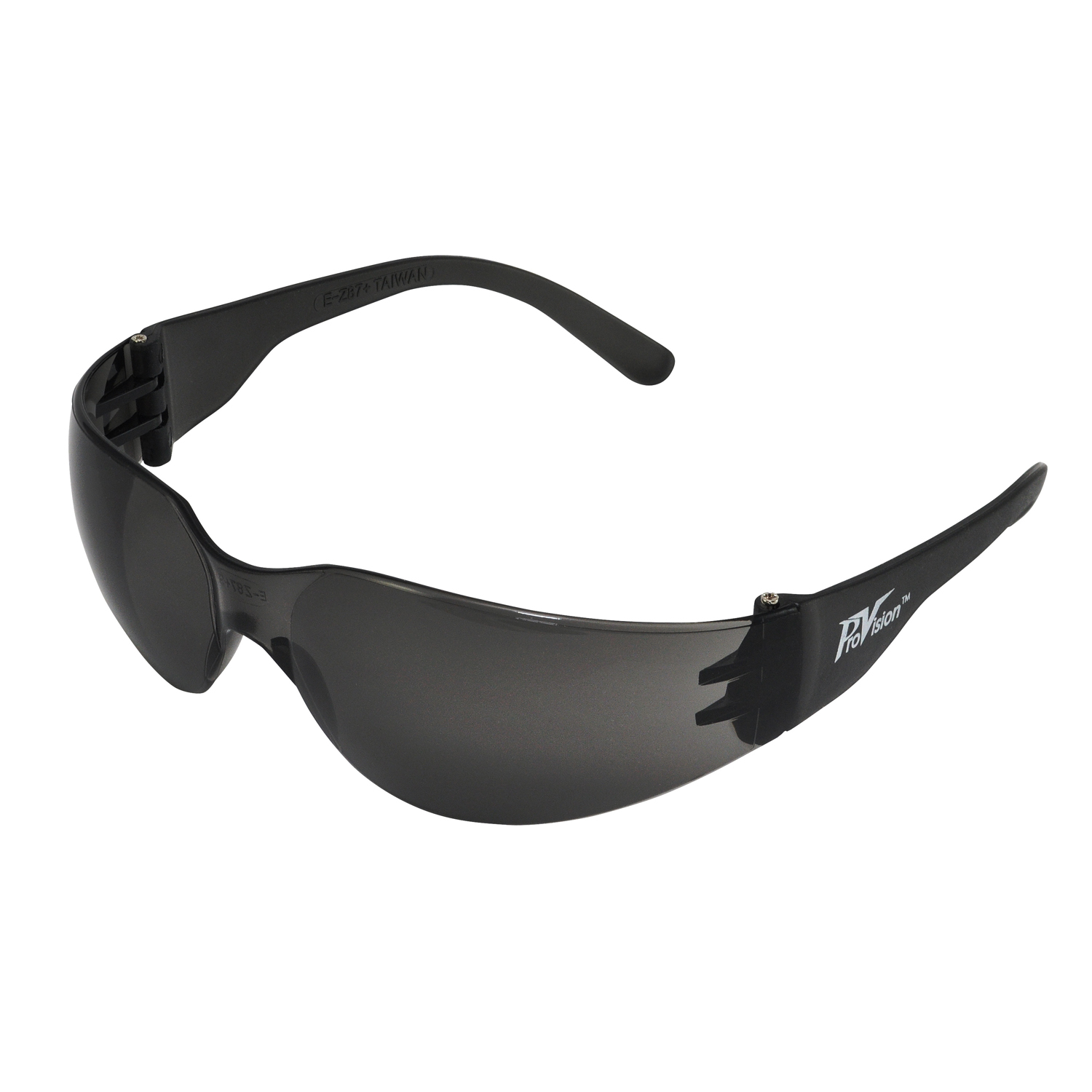 PALMERO PROVISION® ECONO WRAPS™ EYEWEAR Safety Glasses, Grey Frame/Grey Lens. Child/Youth Size, 12/cs (US SALES ONLY) Palmero 3607G