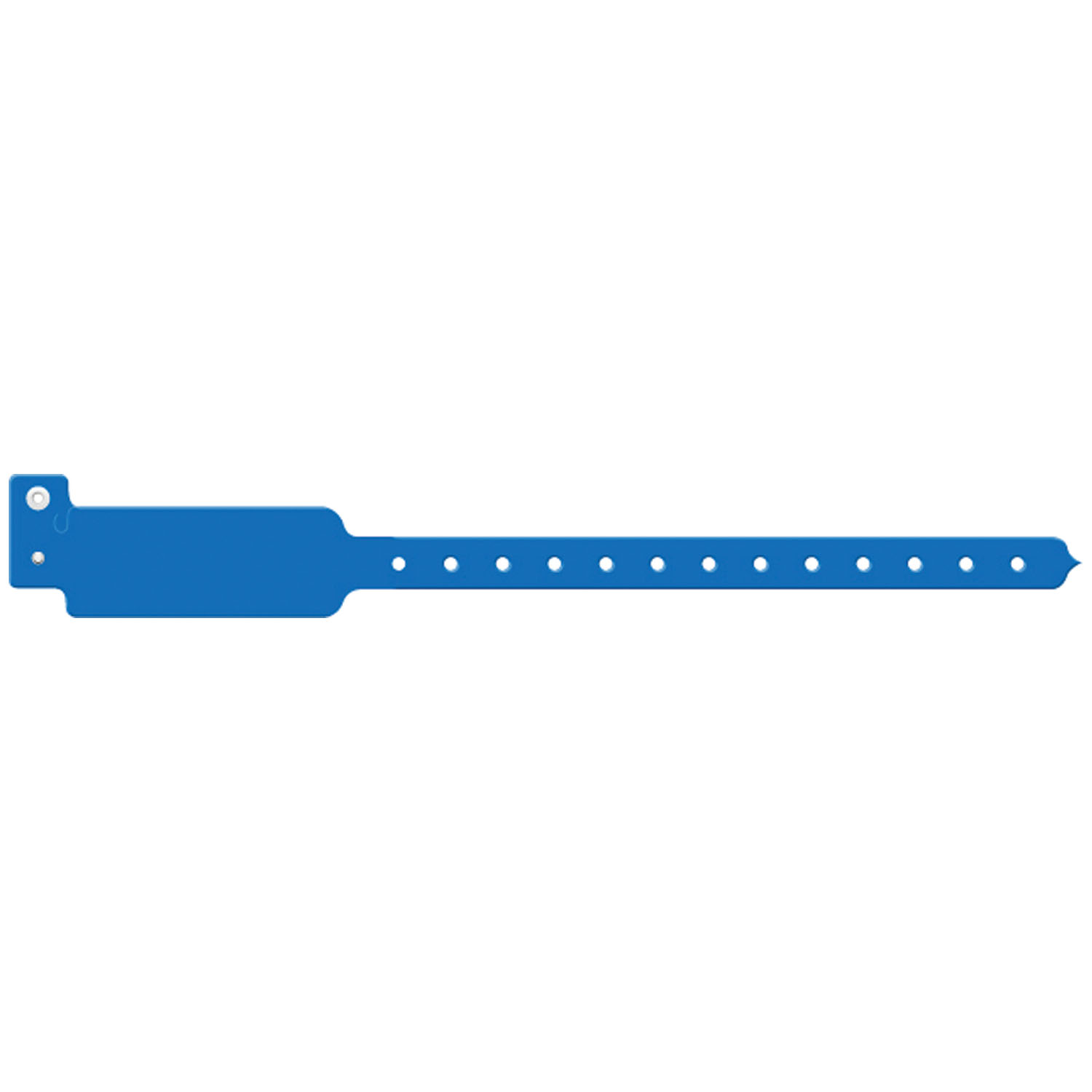 MEDICAL ID SOLUTIONS 10" TRI-LAMINATE WRISTBAND - WRITE-ON Wristband, Adult/ Pediatric, Write-On Tri-Laminate, Blue, 500/bx Medical ID Solutions 3102