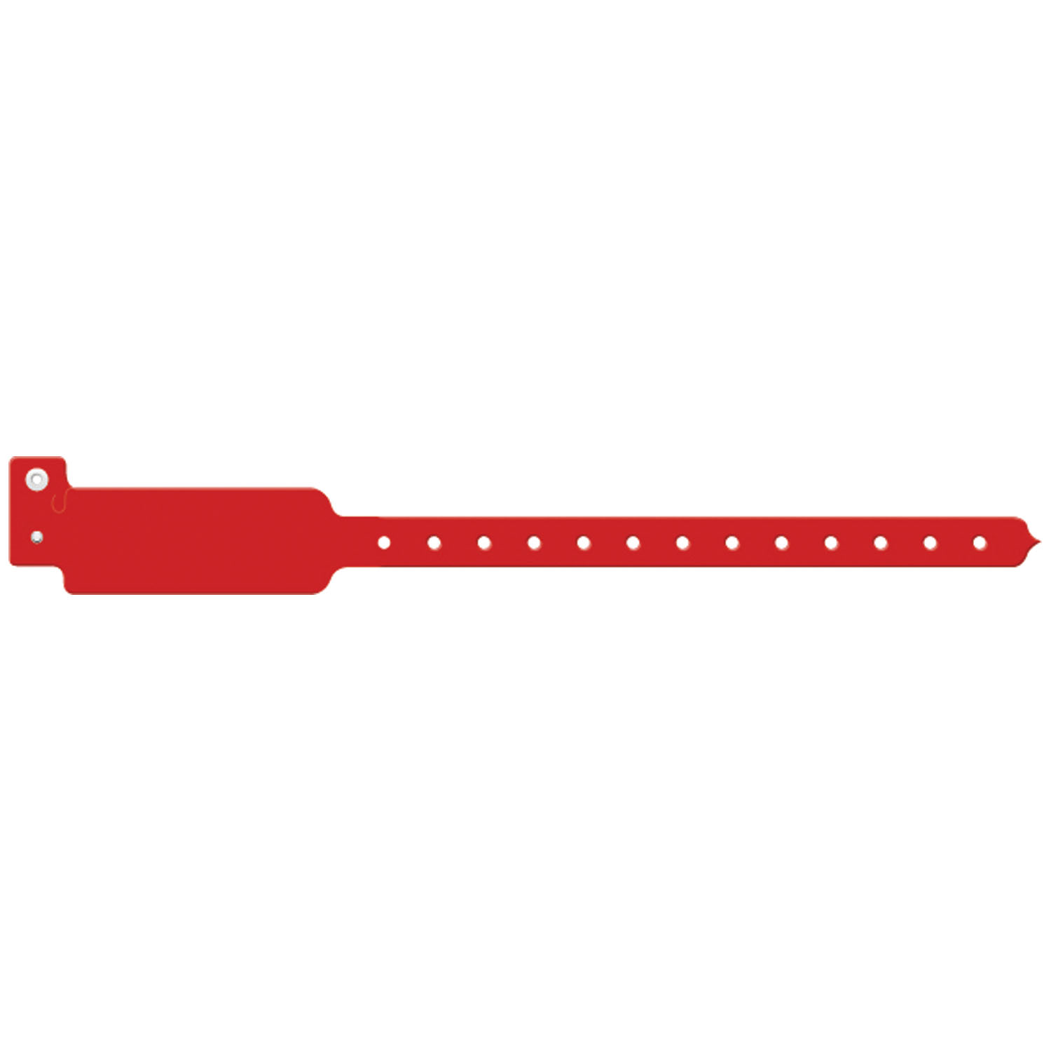 MEDICAL ID SOLUTIONS 10" TRI-LAMINATE WRISTBAND - WRITE-ON Wristband, Adult/ Pediatric, Write-On Tri-Laminate, Red, 500/bx Medical ID Solutions 3104