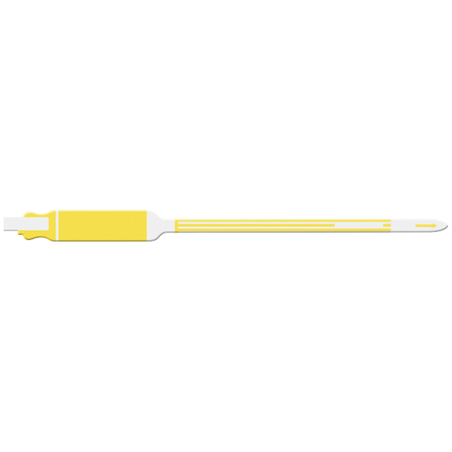 MEDICAL ID SOLUTIONS SELF ADHESION WRISTBANDS - WRITE-ON Wristband, Adult/ Pediatric, Write-On, Self Adhesion, Custom Printed, Yellow, 250/bx Medical ID Solutions 7106C