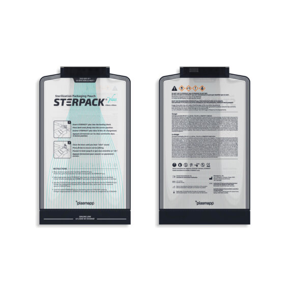 PLASMAPP STERNLINK™ STERILIZER & ACCESSORIES STERPACK(TM) Plus Cassette, Sterilant: Hydrogen Peroxide Pouch Type, Pre-packaged Sealed STERPACK Plus, 30/bx, 8bx/cs (US Only) (Item is Short Dated; Non-Returnable) Plasmapp P30002-04