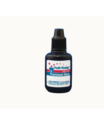 PULPDENT TUFF-TEMP™ PLUS PROVISIONAL VENEER, CROWN & BRIDGE RESIN Provisional Glaze, 6mL Bottle Pulpdent TTG