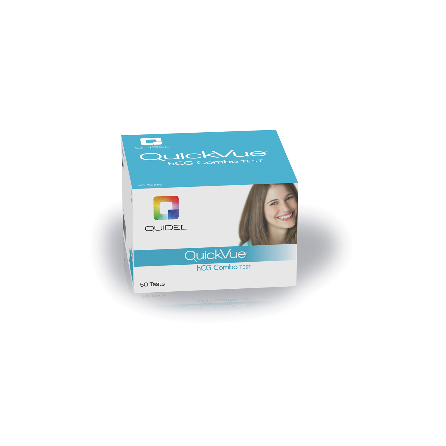 QUIDEL QUICKVUE® ONE-STEP HCG COMBO TEST hCG-Combo, CLIA Waived, 50 tests/kit (Minimum Expiry Lead is 90 days) (Item is Non-Returnable) (Continental US Only - including Alaska & Hawaii) Quidel Corporation 20110