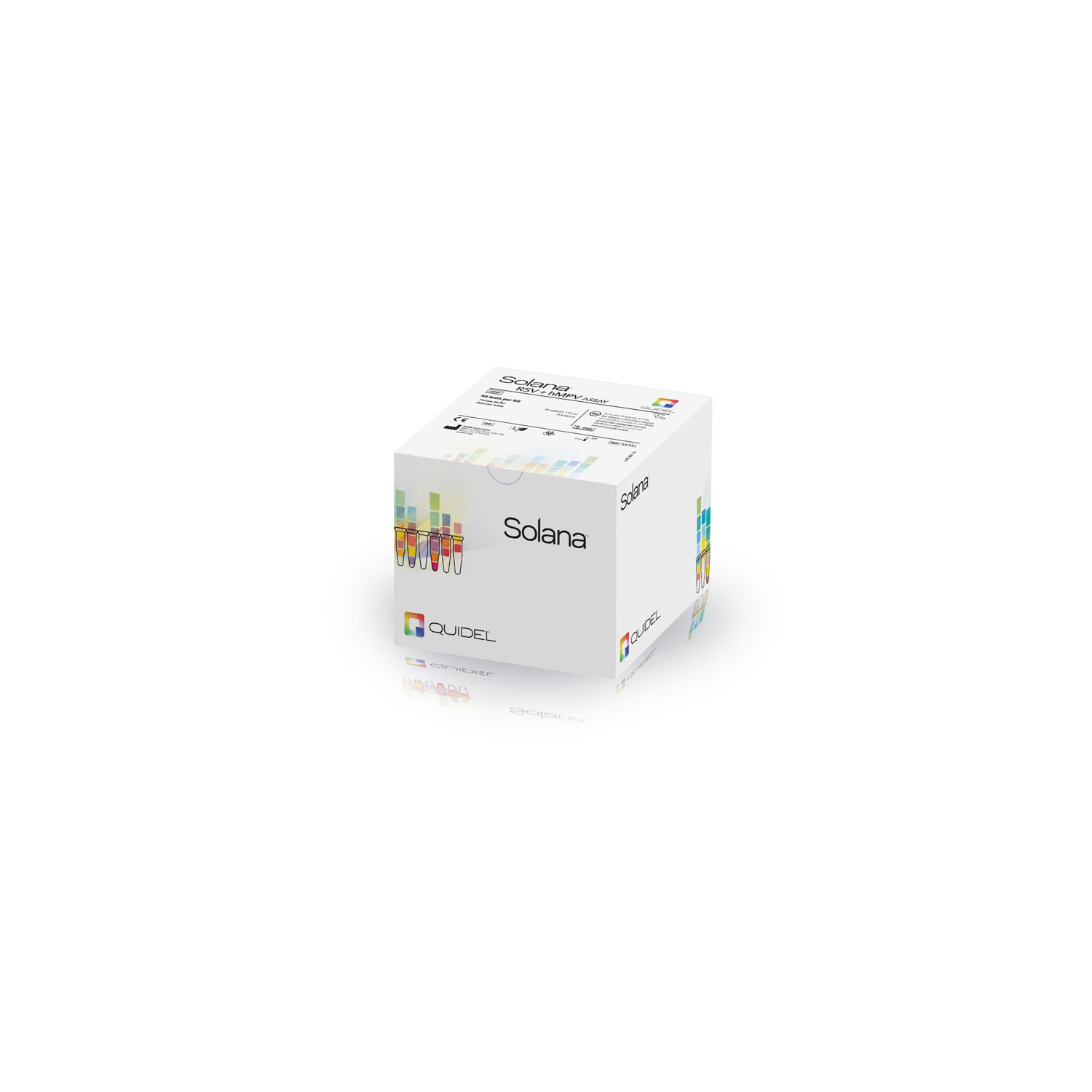 QUIDEL SOLANA TEST KITS Solana RSV/hMPV Assay Kit, 48 tests/kt (Continental US Only - including Alaska & Hawaii) (DROP SHIP ONLY) Quidel Corporation M306