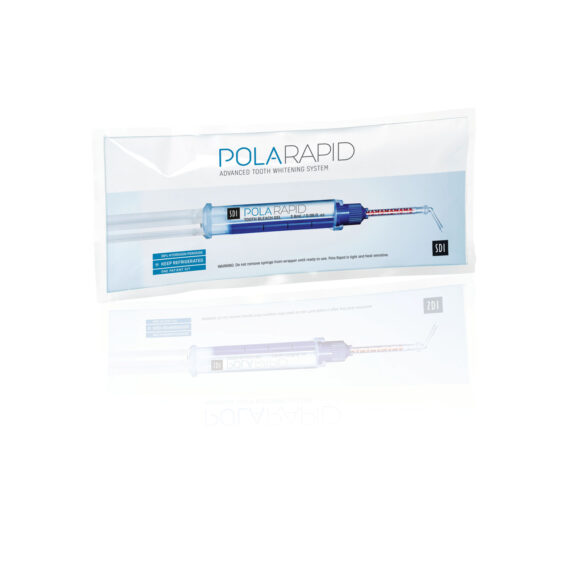 SDI POLA OFFICE Pola Rapid 1 Patients Kit, Contains; 1 X 2.8 mL Syringes of Pola Rapid 38% Hydrogen Peroxide and 1 X 1g Gingival Barrier Syringe.(3rd Party Reselling is Restricted) (Not Available For Sale into Canada) (For resale to Healthcare Professionals only. Products cannot be sold direct to the public, to retail stores or online retailers such as Amazon, Walmart, eBay, Alibaba, etc.) Southern Dental Industries 7700502