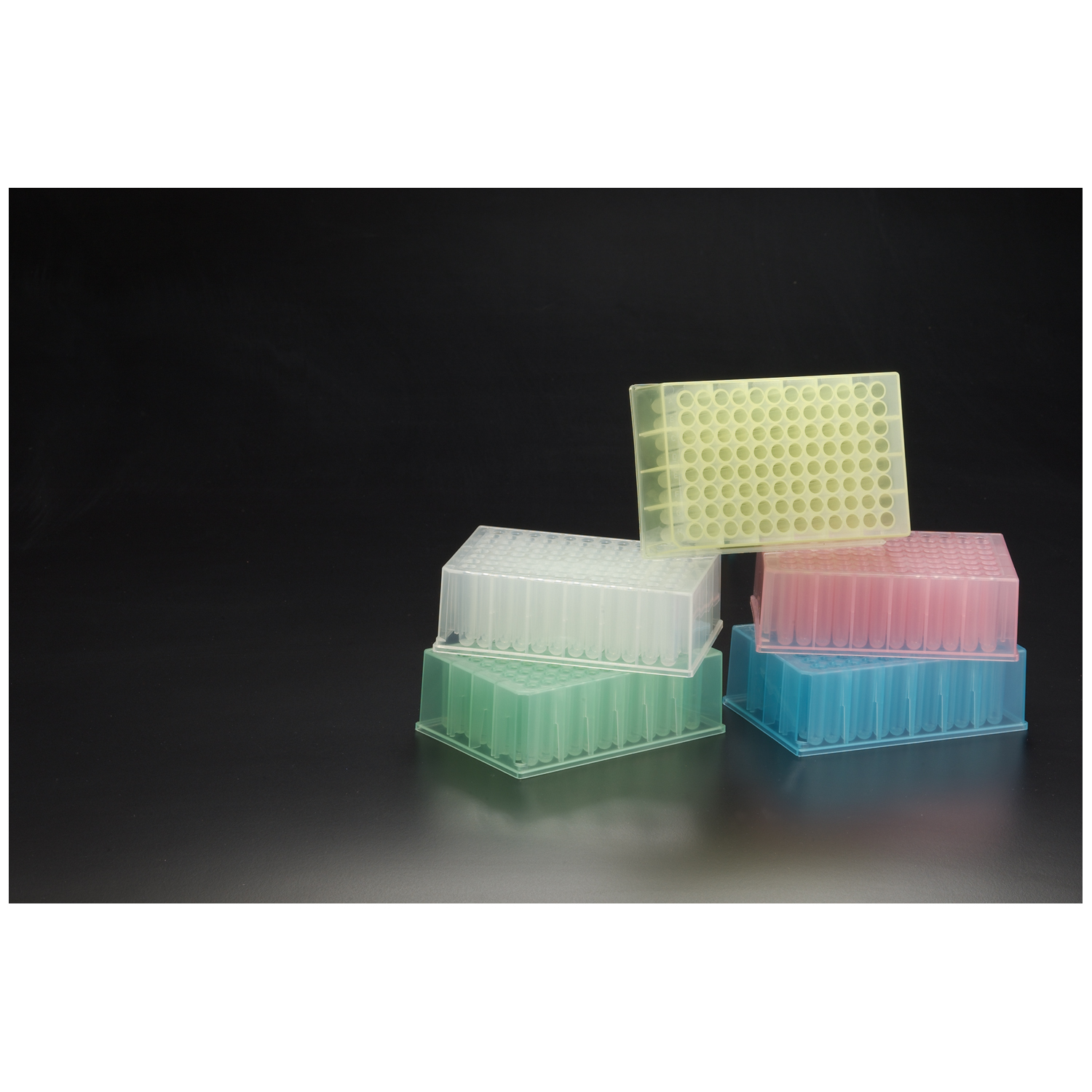 SIMPORT BIOBLOCK™ 96 DEEP WELL PLATES Deep Well Plate, Round Bottom, 1.2mL, Yellow, Polypropylene, 4/pk, 6 pk/cs Simport Scientific T110-5Y