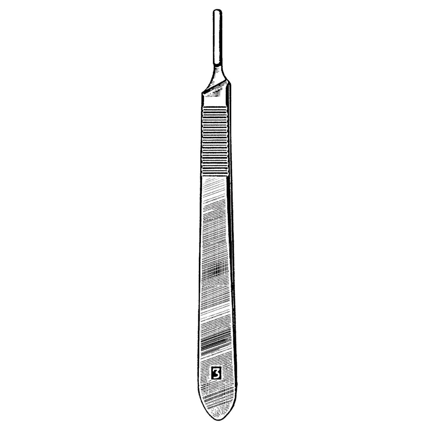 SKLAR REUSEABLE SURGICAL INSTRUMENTS Scalpel Handle, #3 (DROP SHIP ONLY) Sklar Instruments 06-2903