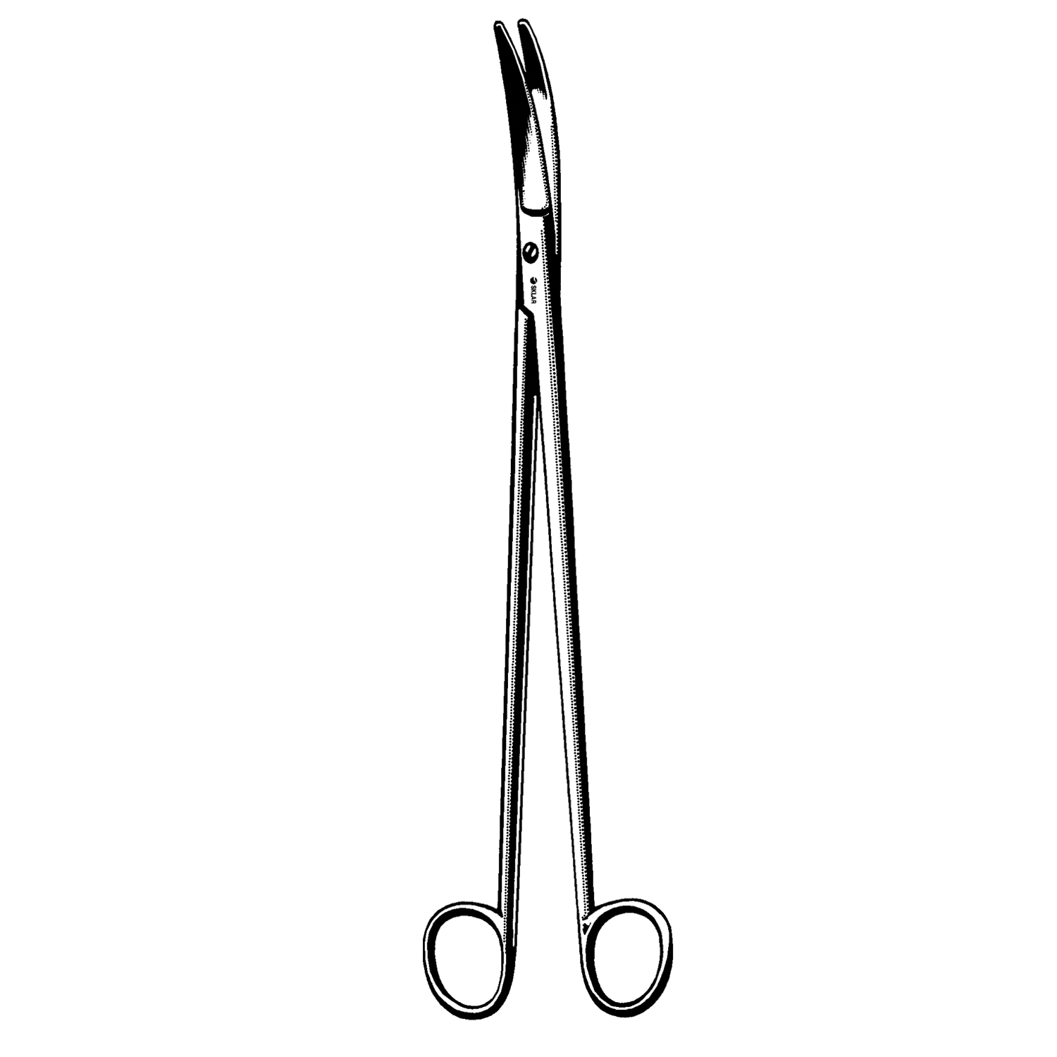 SKLAR REUSEABLE SURGICAL INSTRUMENTS Mayo Dissecting Scissor, Curved, 5.5" (DROP SHIP ONLY) Sklar Instruments 15-2555