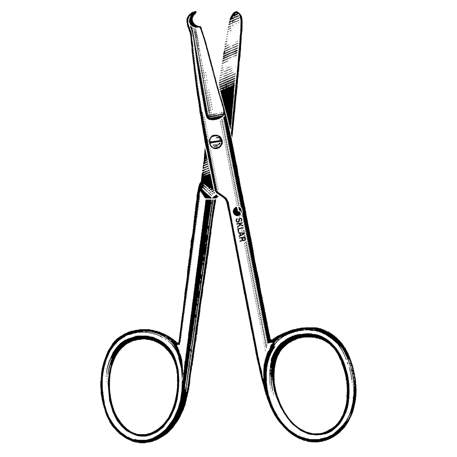 SKLAR REUSEABLE SURGICAL INSTRUMENTS Spencer Stitch Scissor, 3.5" (DROP SHIP ONLY) Sklar Instruments 22-2835