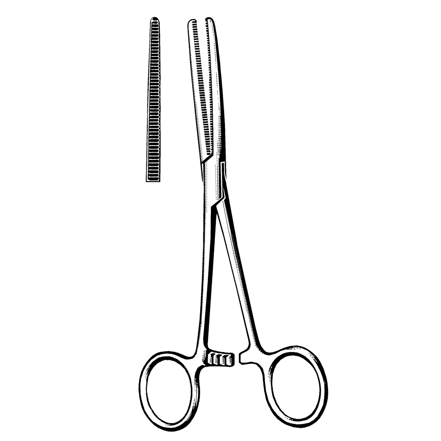SKLAR REUSEABLE SURGICAL INSTRUMENTS Rochester-Pean Forceps, Straight, 9" (DROP SHIP ONLY) Sklar Instruments 36-2690