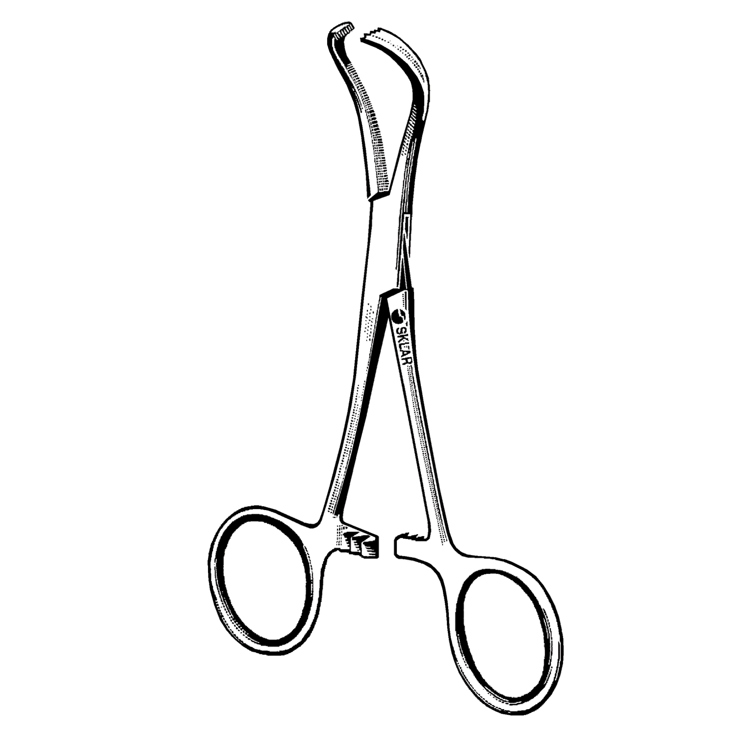 SKLAR REUSEABLE SURGICAL INSTRUMENTS Lorna-Edna Towel Clamp, 5.25" (DROP SHIP ONLY) Sklar Instruments 47-2852