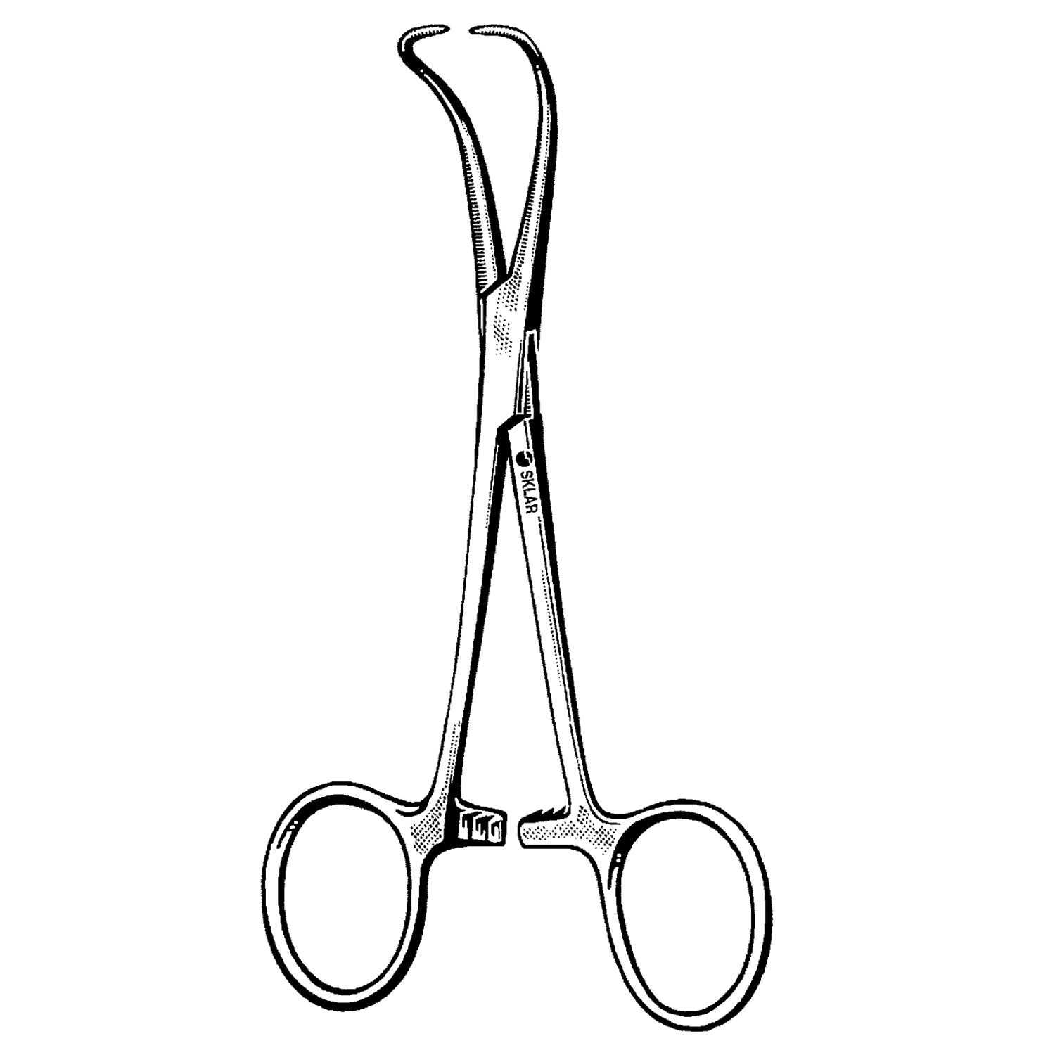 SKLAR REUSEABLE SURGICAL INSTRUMENTS Backhaus Towel Clamp, 3.5" (DROP SHIP ONLY) Sklar Instruments 47-2935