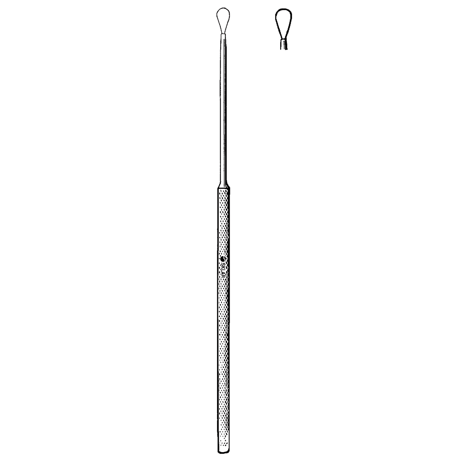 SKLAR REUSEABLE SURGICAL INSTRUMENTS Billeau Ear Loop, Medium (DROP SHIP ONLY) Sklar Instruments 67-2522