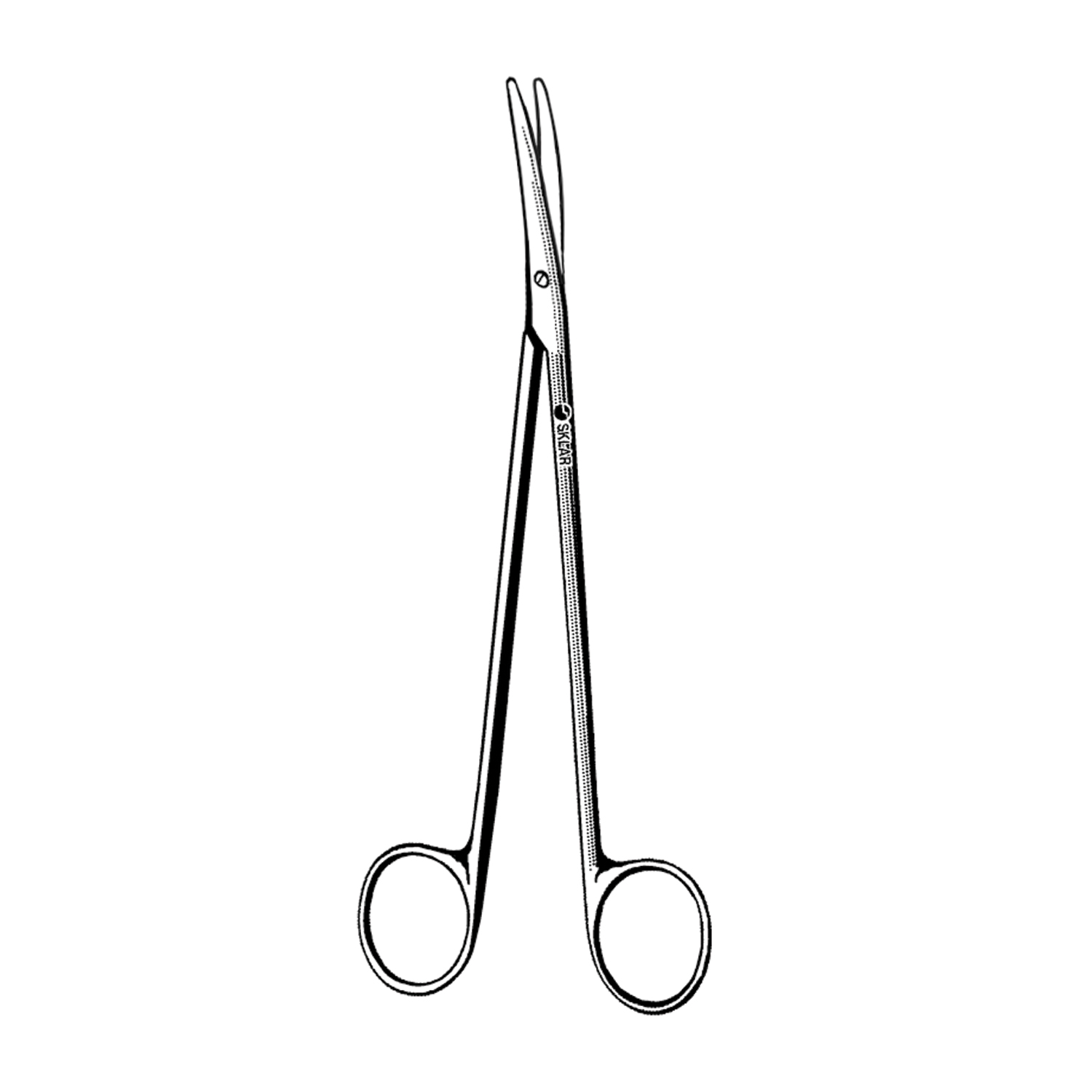 SKLAR REUSEABLE SURGICAL INSTRUMENTS Metzenbaum Dissecting Scissors, Curved, 7" (DROP SHIP ONLY) Sklar Instruments 75-5670