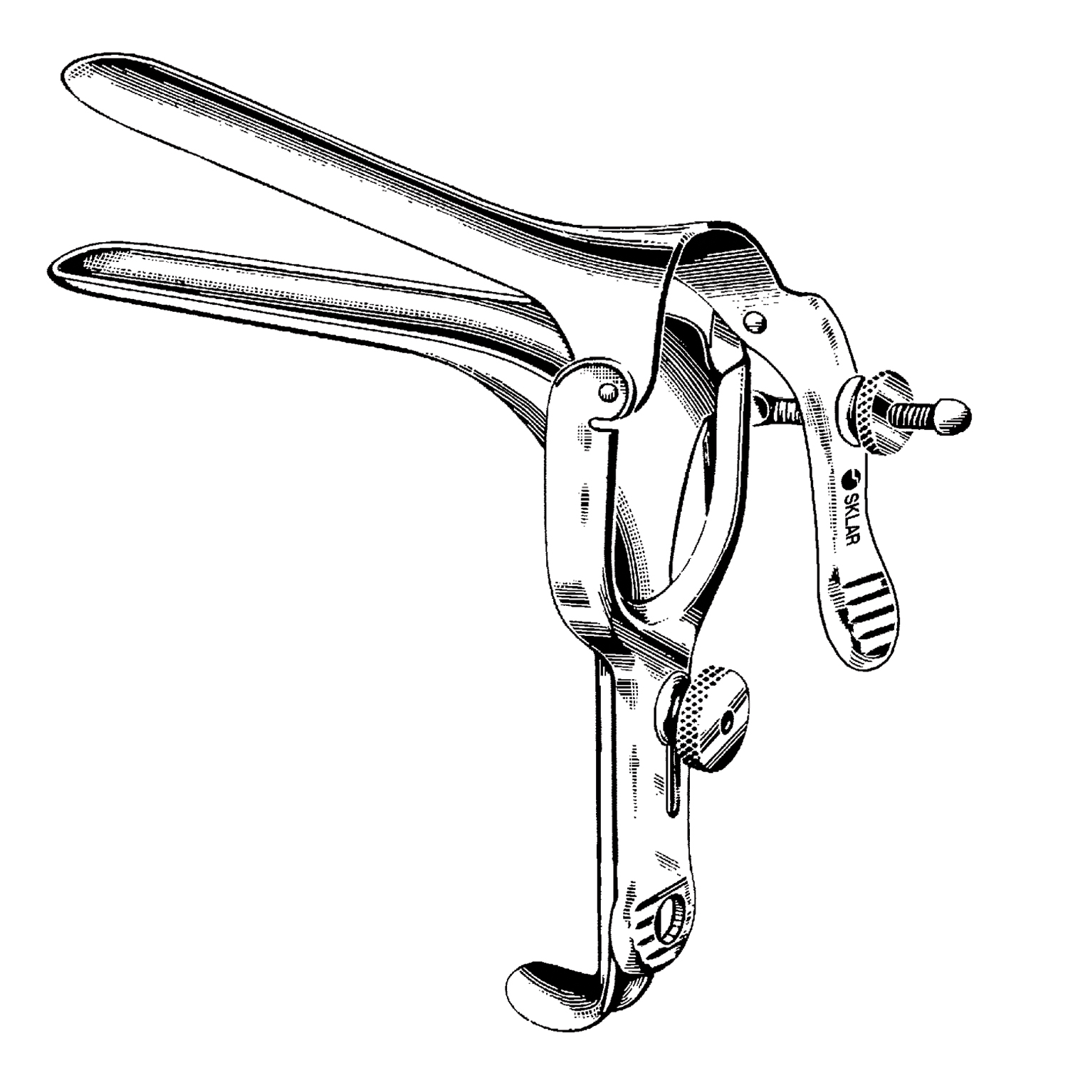 SKLAR REUSEABLE SURGICAL INSTRUMENTS Pederson Vaginal Speculum, Small, .5" X 3" (DROP SHIP ONLY) Sklar Instruments 90-3710