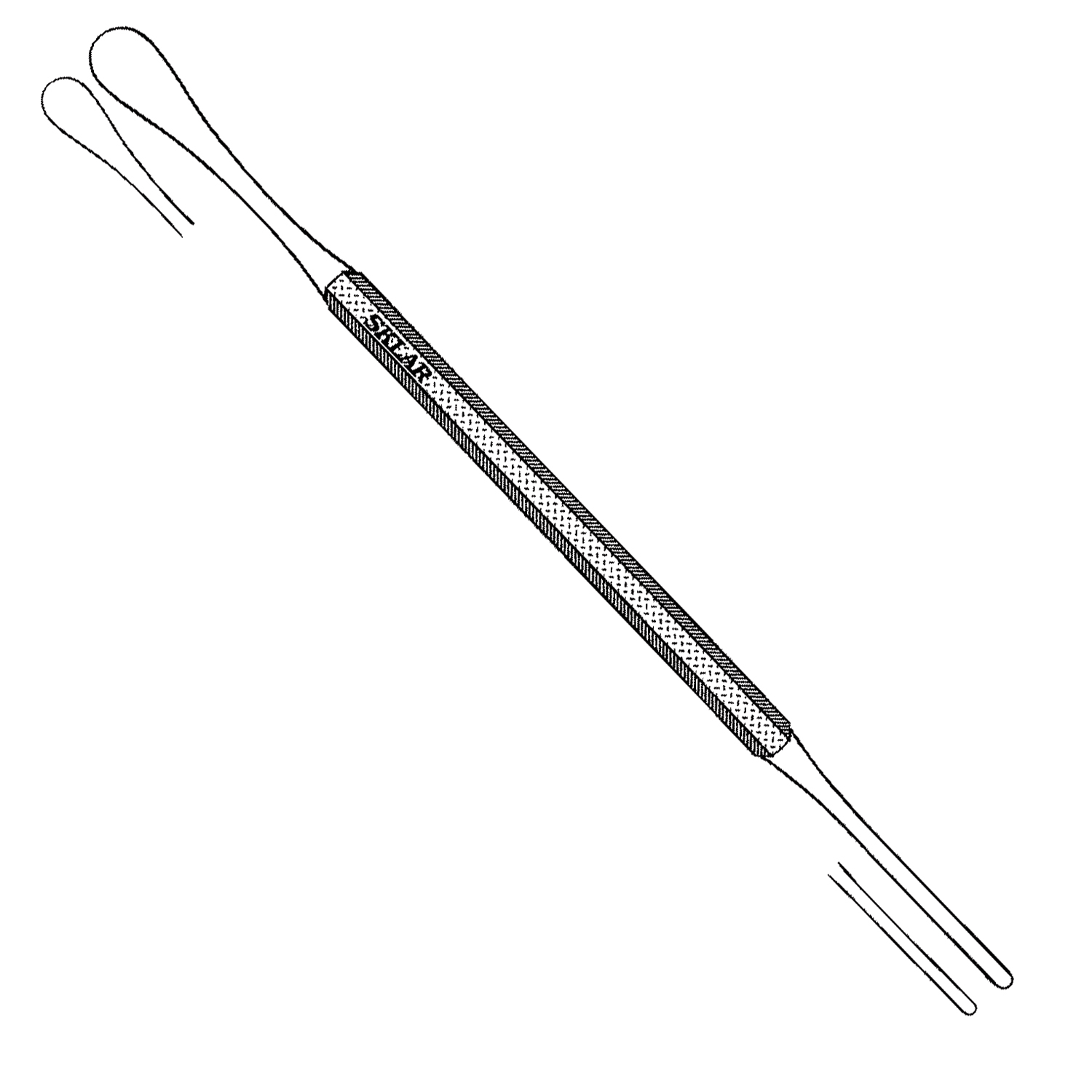 SKLAR REUSEABLE SURGICAL INSTRUMENTS Spatula And Packer, Double Ended, 5.75" (DROP SHIP ONLY) Sklar Instruments 97-0542