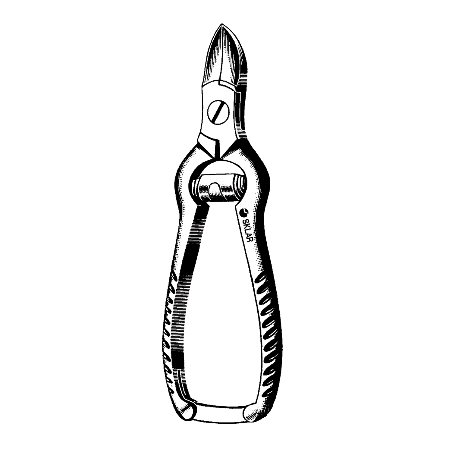 SKLAR REUSEABLE SURGICAL INSTRUMENTS Nail Nipper, Concave Blades, Barrel Spring, 5.5" Overall Length (DROP SHIP ONLY) Sklar Instruments 97-1046