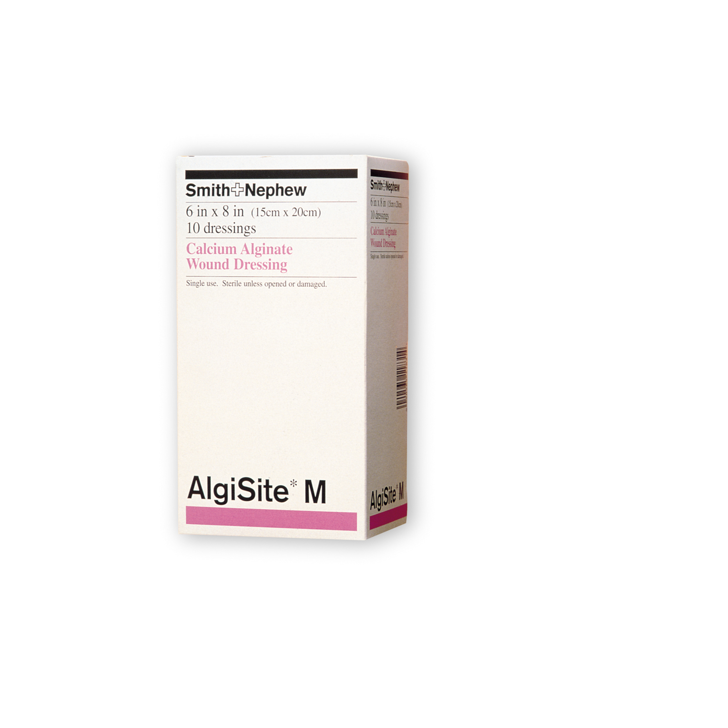 SMITH & NEPHEW ALGISITE™ M CALCIUM ALGINATE DRESSING Calcium Alginate Dressing, 6" x 8", 10/pkg, 6 pkg/cs (US Only) Smith & Nephew, Inc. 59480300