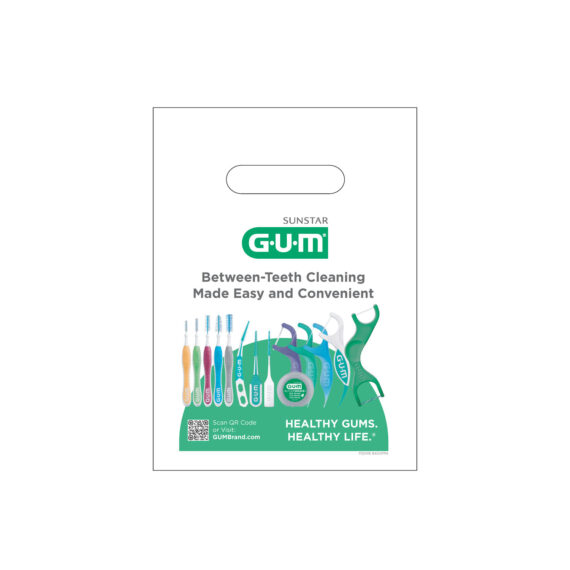 SUNSTAR GUM® IMPRINTED TOOTHBRUSHES Patient Bags, 144/pack (For Use with Imprint Orders Only) (DROP SHIP ONLY) (US ONLY) Sunstar Americas BAGGPPA