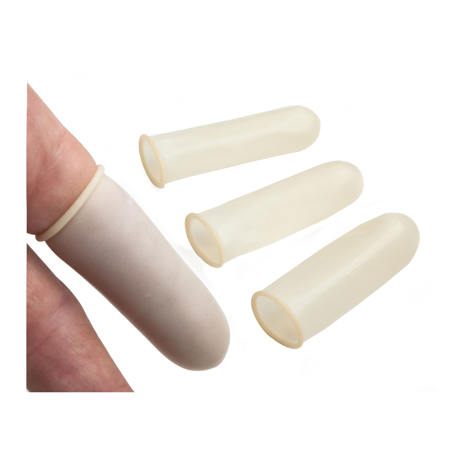 DUKAL TECH-MED NITRILE FINGER COTS Nitrile Finger Cots, Pre-rolled Large, 144/bx Dukal Corporation 4404L