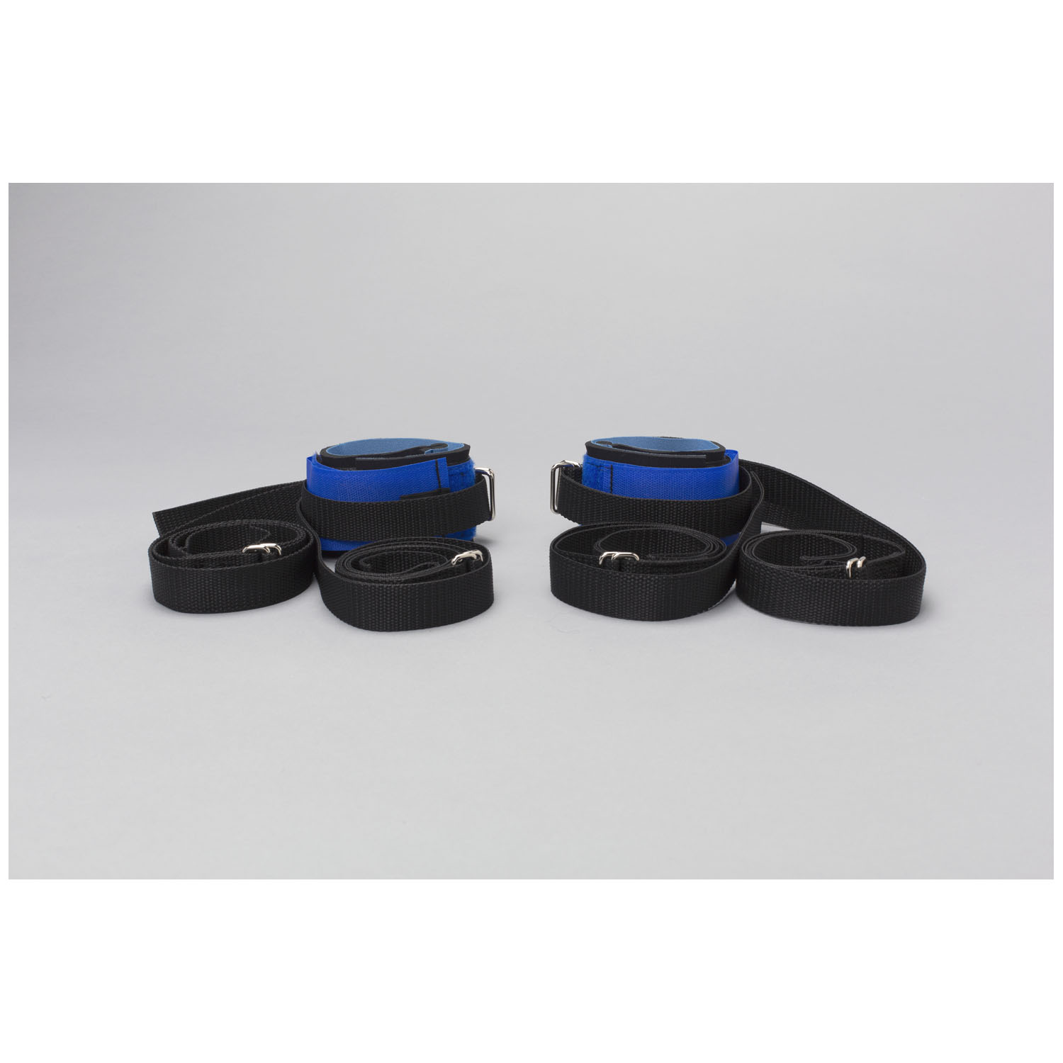 TIDI POSEY LIMB HOLDERS Posey Wrist Restraint, Twice-as-Tough, One Size Fits Most, Hook and Loop/Quick Release Buckle, 2-Strap, Machine Washable, w/ Easy to Apply D-Rings, Neoprene, Blue (Continental US + HI Only) TIDI Products, LLC 2790