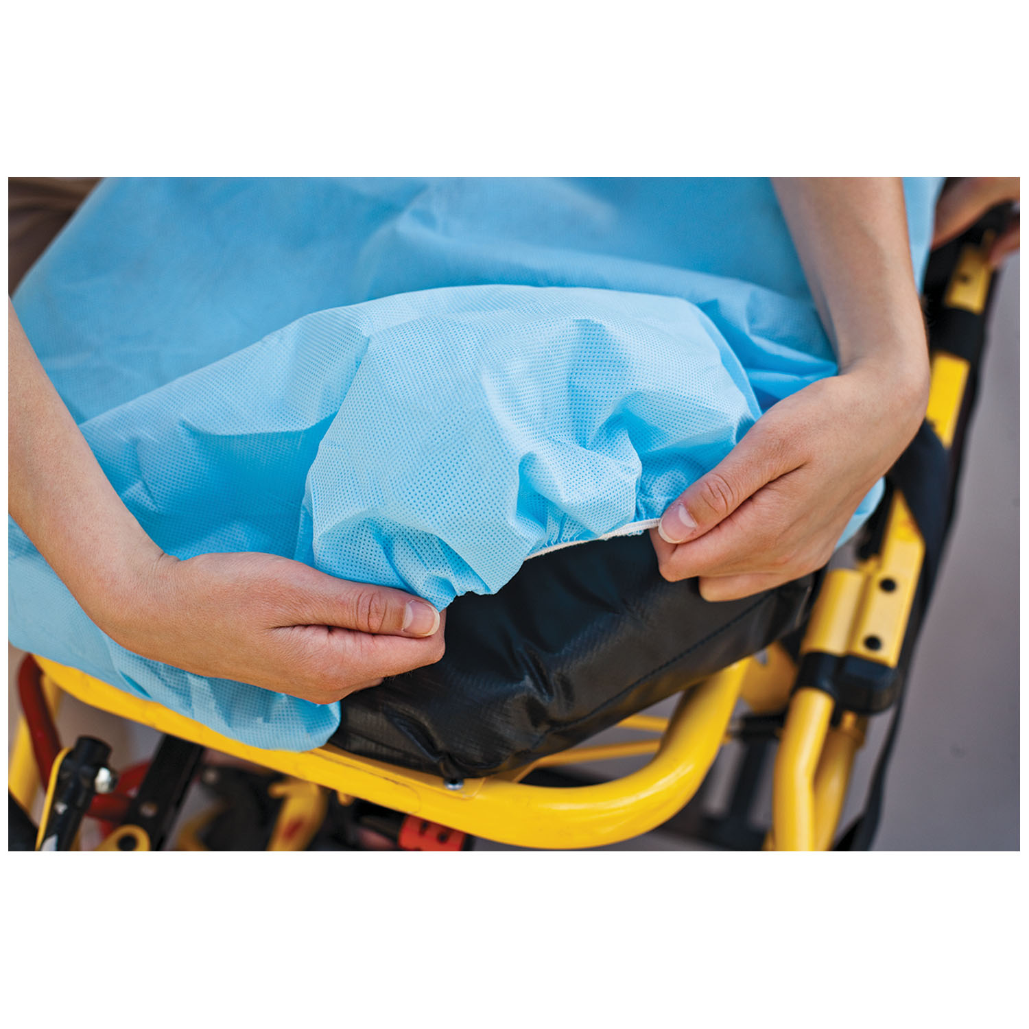 TIDI EQUIPMENT DRAPE SHEET Drape/ Stretcher Sheet, Tissue/ Poly, 40" x 90", Blue, 50/cs (36 cs/plt) TIDI Products, LLC 980928