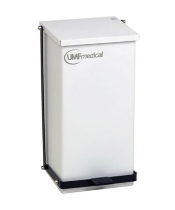 UMF MEDICAL WASTE CAN RECEPTACLE Waste Can, 32 Qt, White (DROP SHIP ONLY) UMF Medical 1474W