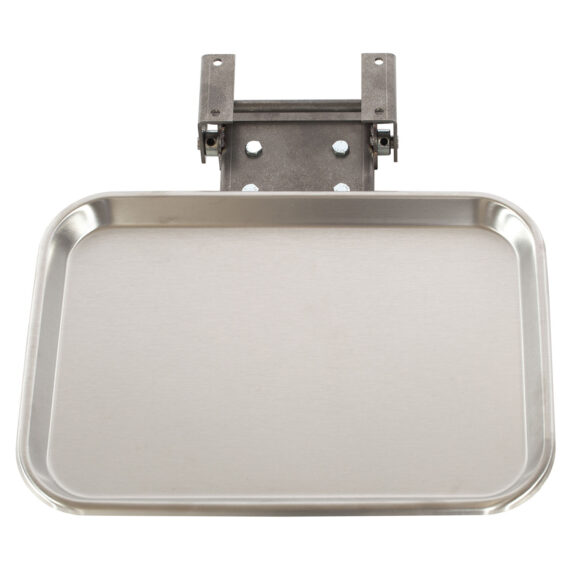UMF MEDICAL CHAIR PARTS & ACCESSORIES Supply Tray, Fold-Away, Stainless Steel for 8678, 13.5 W x 10 L x .75 D/34.3cm W x 25.4cm L x 1.9cmH (DROP SHIP ONLY) UMF Medical 33