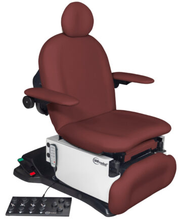 UMF MEDICAL POWER 4011 PROCEDURE CHAIR ProGlide 4011 Procedure Chair with OneTouch WheelBase® System, OneTouch Patient Positioning® System with Return-to-Home Hand & Foot Programmable Controls, Ships Assembled for Easy Installation, Available in 16 Colors (DROPS SHIP ONLY) UMF Medical 4011-650-300