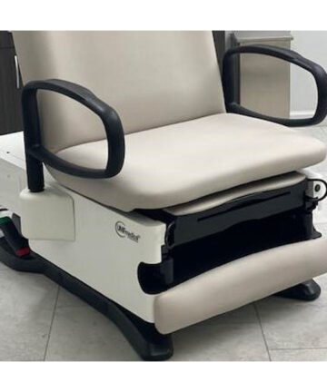 UMF MEDICAL TABLE PARTS & ACCESSORIES Patient Assist Armrests & Safety Rails, Black, Pair, Multi-Positioning, Field Installable with Wheelchair Transfer & Safety Rail Positions for Series 4040-650 & 4070-650 (DROP SHIP ONLY) UMF Medical 42