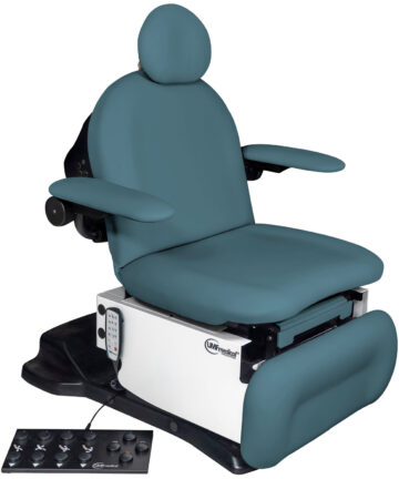 UMF MEDICAL POWER5016 WOUND CARE & PODIATRY CHAIR Power 5016p Wound Care & Podiatry Chair, OneTouch Patient Positioning® System Hand & Foot Controls, Ships Assembled for Easy Installation, Available in 16 Colors (DROP SHIP ONLY) UMF Medical 5016-650-200