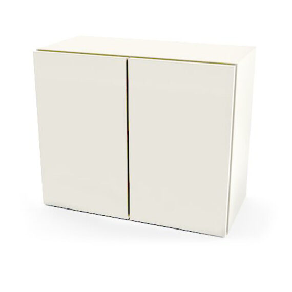 UMF MEDICAL WALL CABINET Wall Cabinet, Steel, 24", Two (2) Doors, One (1) Adjustable Shelf, Quiet White (DROP SHIP ONLY) UMF Medical 6074