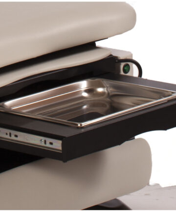 UMF MEDICAL TABLE PARTS & ACCESSORIES Square Drain Pan, Stainless Steel, Factory Installed for 4040-650-100, 4040-650-200, 4040-650-200B, 4040-650-300, 4040-650-300B, 4070-650-100, 4070-650-100B, 4070-650-200, 4070-650-200B, 4070-650-300, 4070-650-300B, 5240, 5240-145, 5240-145B, 5240B, 5250, 5250B (DROP SHIP ONLY) UMF Medical 820