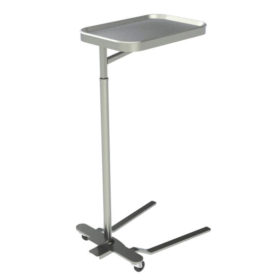 UMF MEDICAL INSTRUMENT STAND Mayo Instrument Stand, Stainless Steel with Foot Pedal, 13" x 19" (DROP SHIP ONLY) UMF Medical SS8310