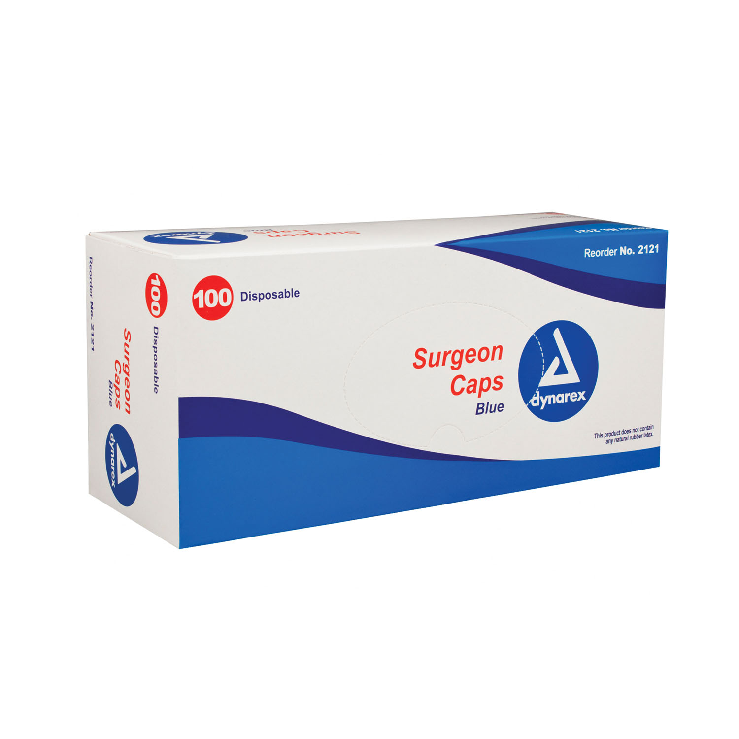 DYNAREX SURGEONS CAP Surgeons Cap, Blue, Garrison Style, 100/bx, 5 bx/cs (Products cannot be sold on Amazon.com or any other 3rd party site) Dynarex Corporation 2121